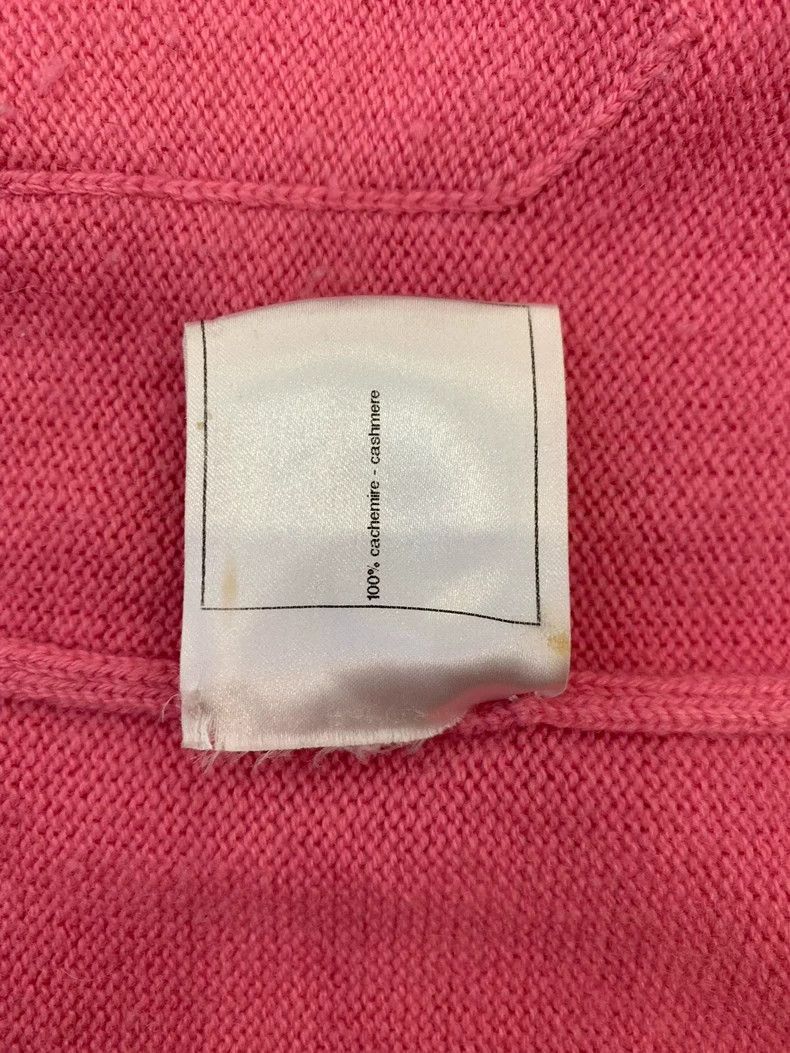Chanel Chanel Pink Wool Double C Cardigan Size XS / US 0-2 / IT 36-38 - 7 Thumbnail
