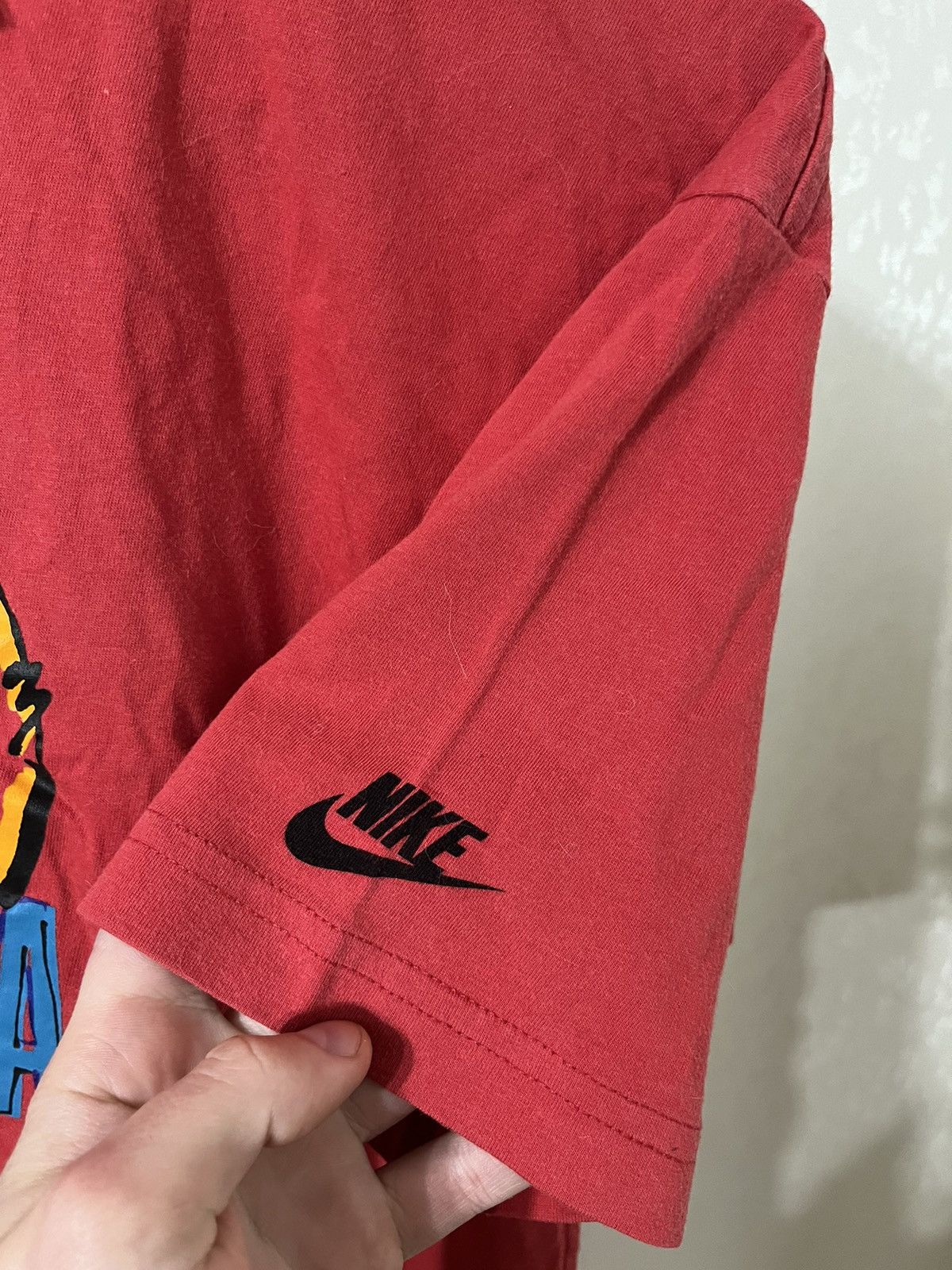 Nike Nike Air Jordan Big Logo Vintage Youth XL T Shirt Size US S / EU 44-46 / 1 - 3 Thumbnail