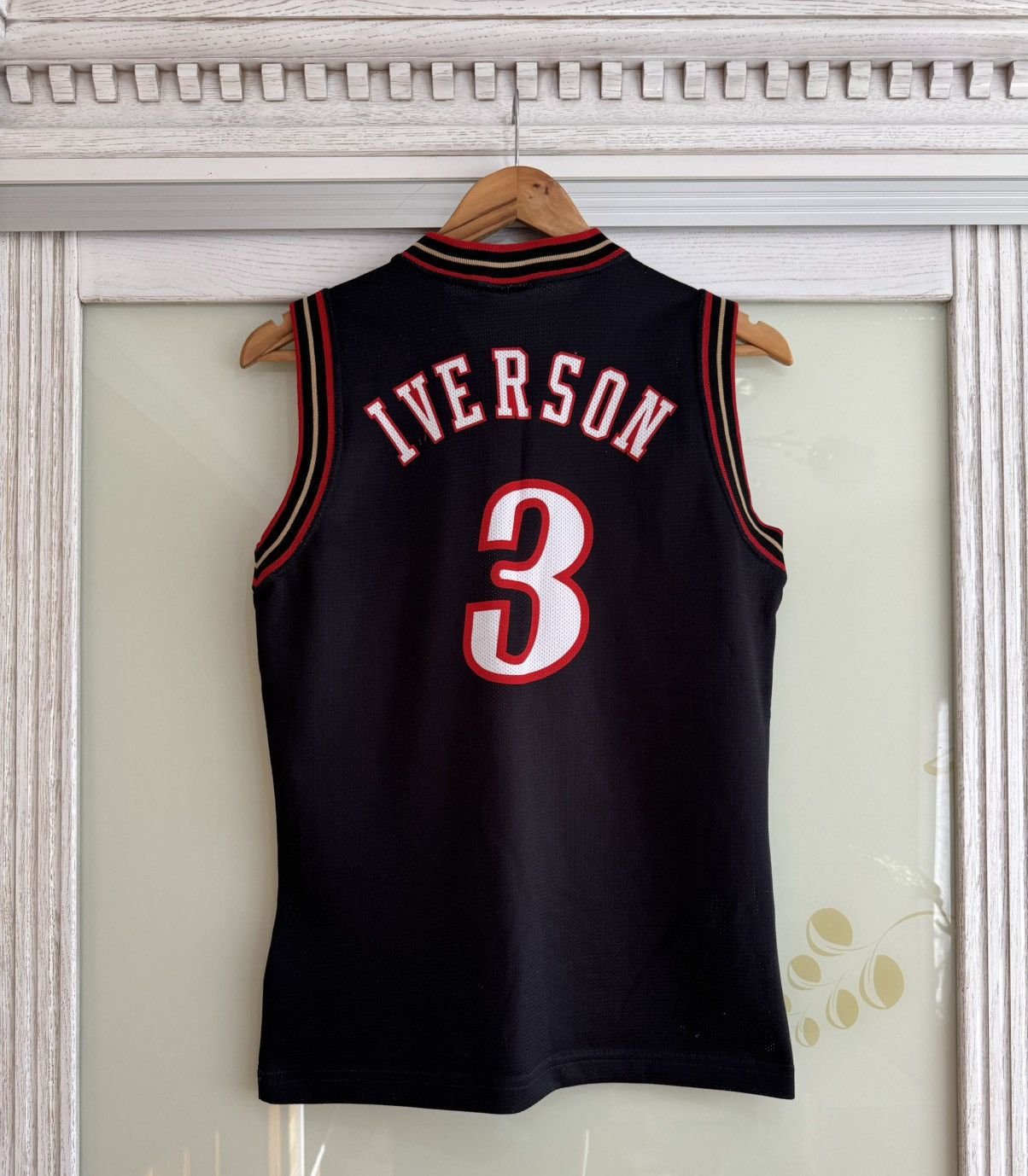 Champion × NBA × Vintage Vintage Iverson #3 Philadelphia Sixers NBA Jersey Basketball Size US XS / EU 42 / 0 - 2 Thumbnail