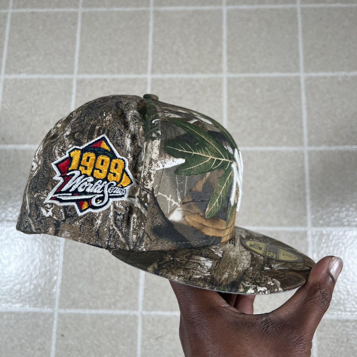 New Era New York Yankees 1999 World Series Hat Camo NY Cap 7 7/8 Size ONE SIZE - 3 Thumbnail