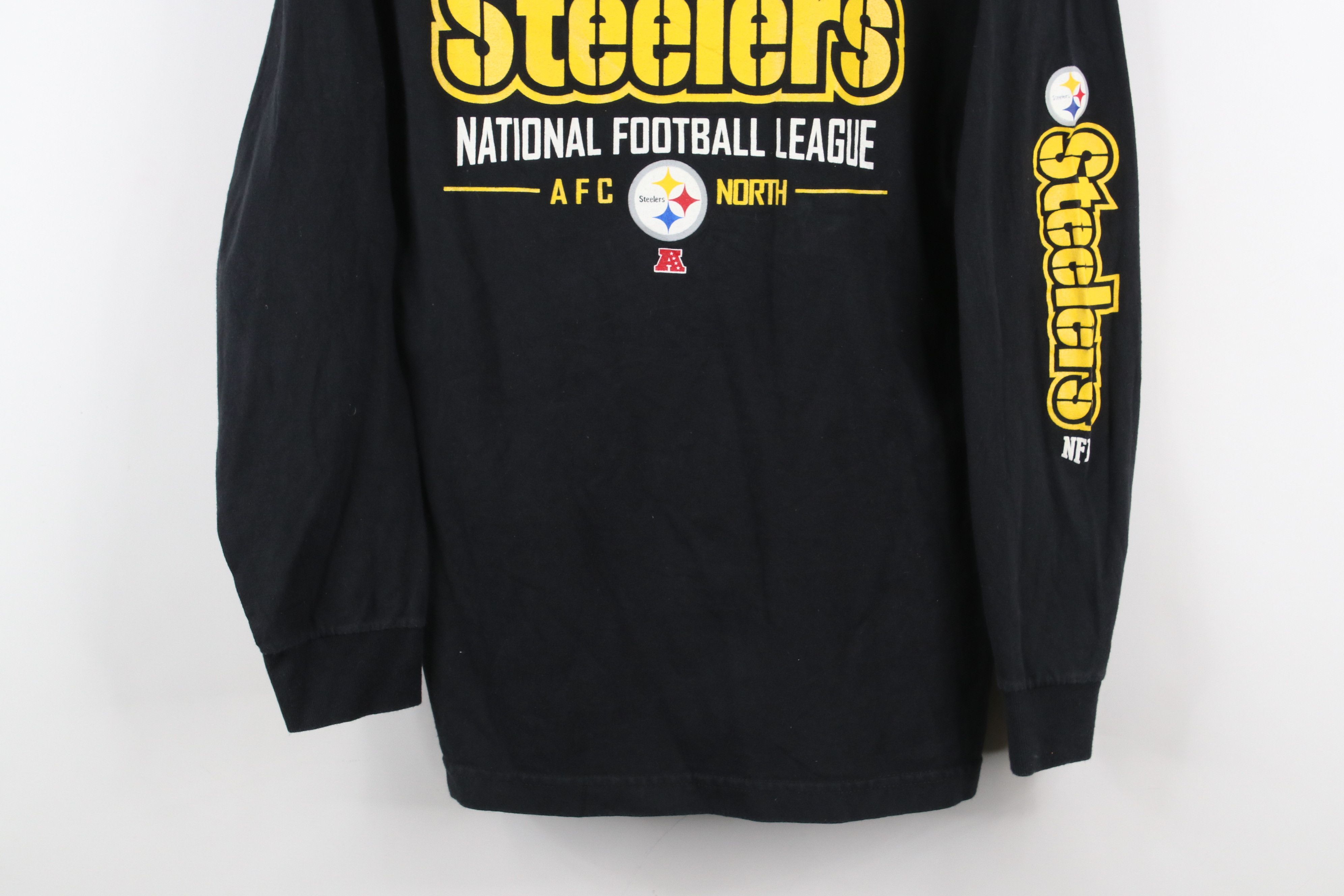 Vintage Vintage Spell Pittsburgh Steelers Long Sleeve T-Shirt Black Size US M / EU 48-50 / 2 - 3 Thumbnail