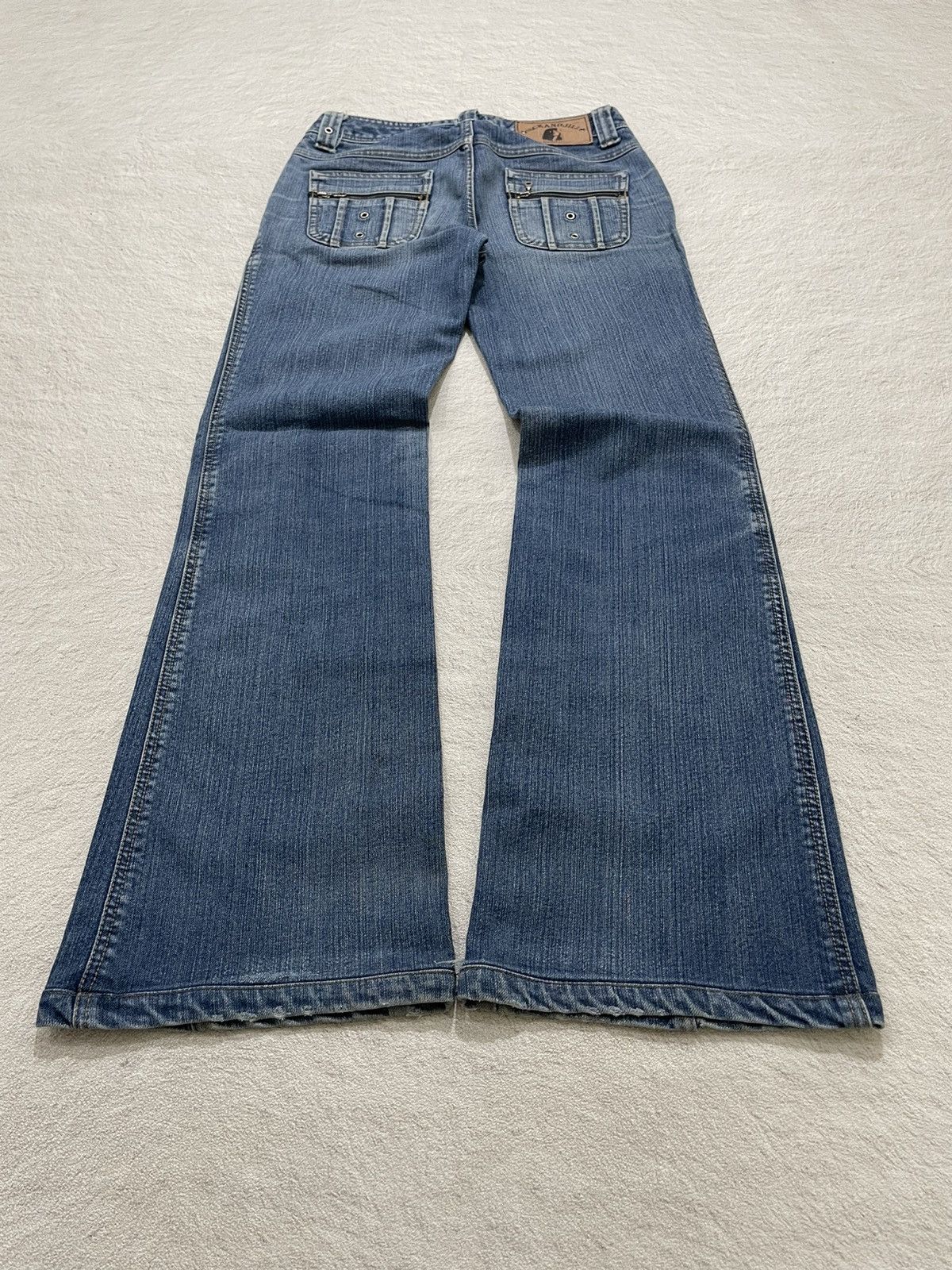 Hysteric Glamour 2000s Flare Denim Washed Bootcut Y2K Size 26" / US 2 / IT 38 - 8 Thumbnail