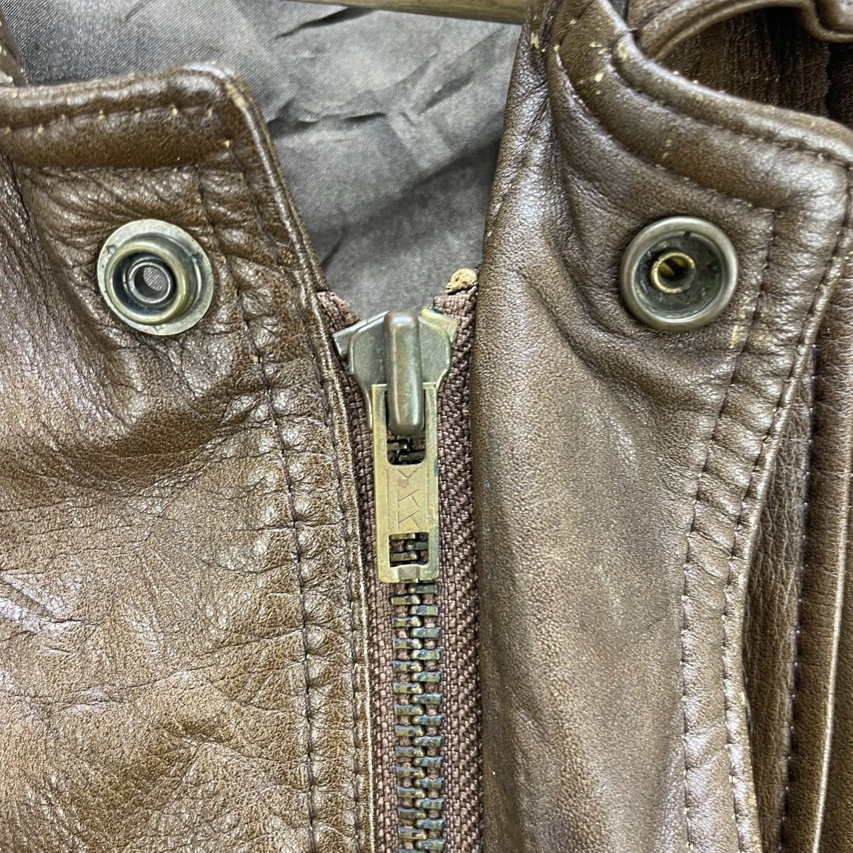 Japanese Brand Vintage Japanese Brand GK Cow Hide Leather Jacket Size US M / EU 48-50 / 2 - 10 Thumbnail