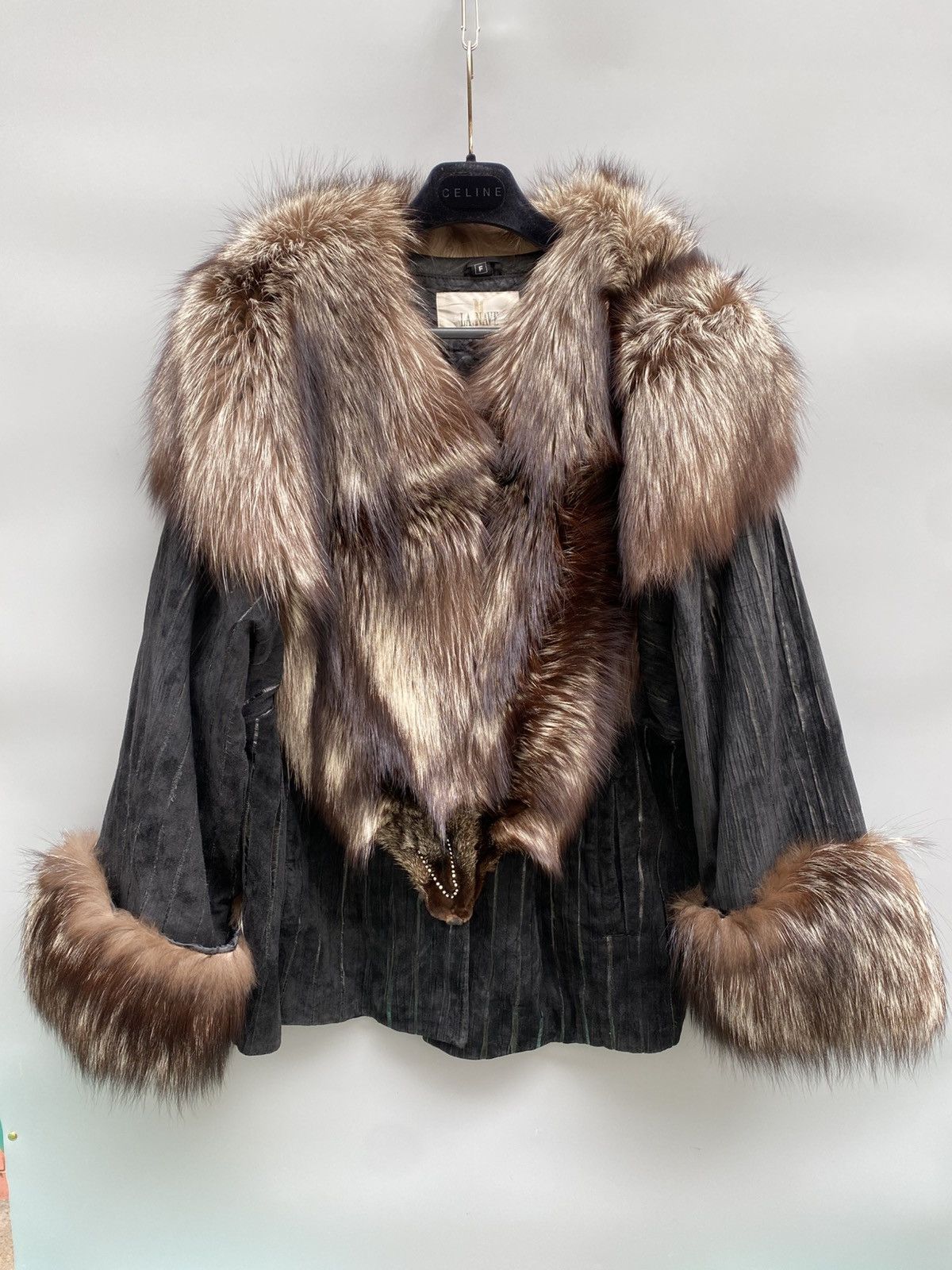 Sagafurs 90s SagaFurs- Fox Fur Leather Jacket Size US M / EU 48-50 / 2 - 9 Thumbnail