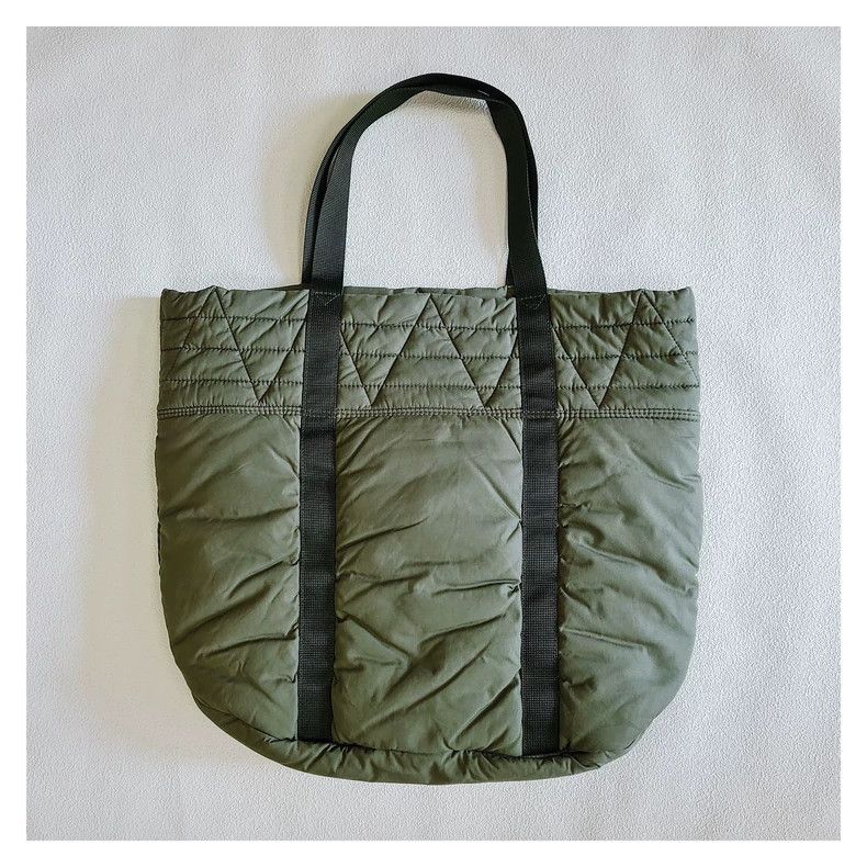 Visvim N.a.p Tote Bag In Olive Green- Dmc, Men's