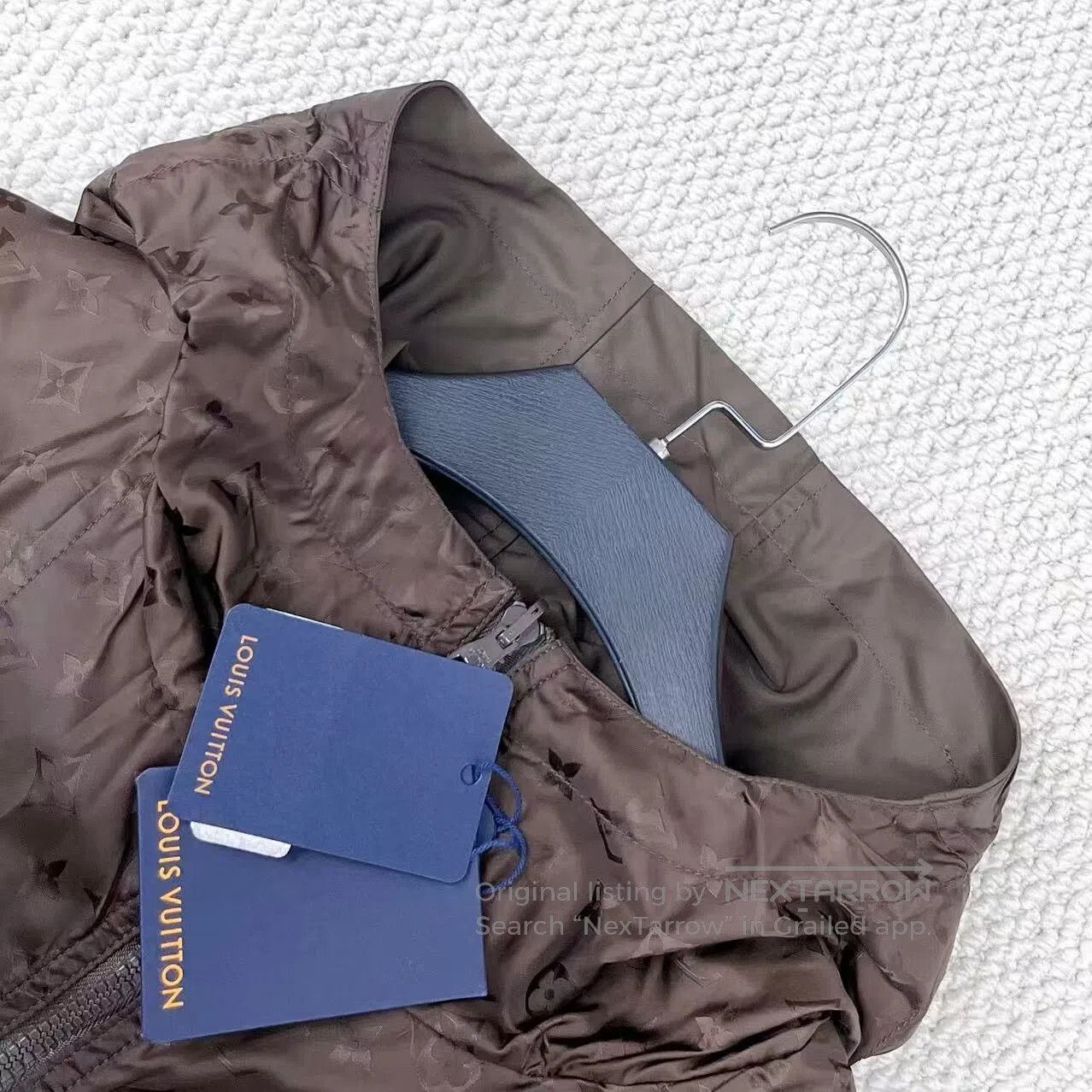 Louis Vuitton Louis Vuitton Pin-through jacket with dark pattern, vintag Size US L / EU 52-54 / 3 - 4 Thumbnail