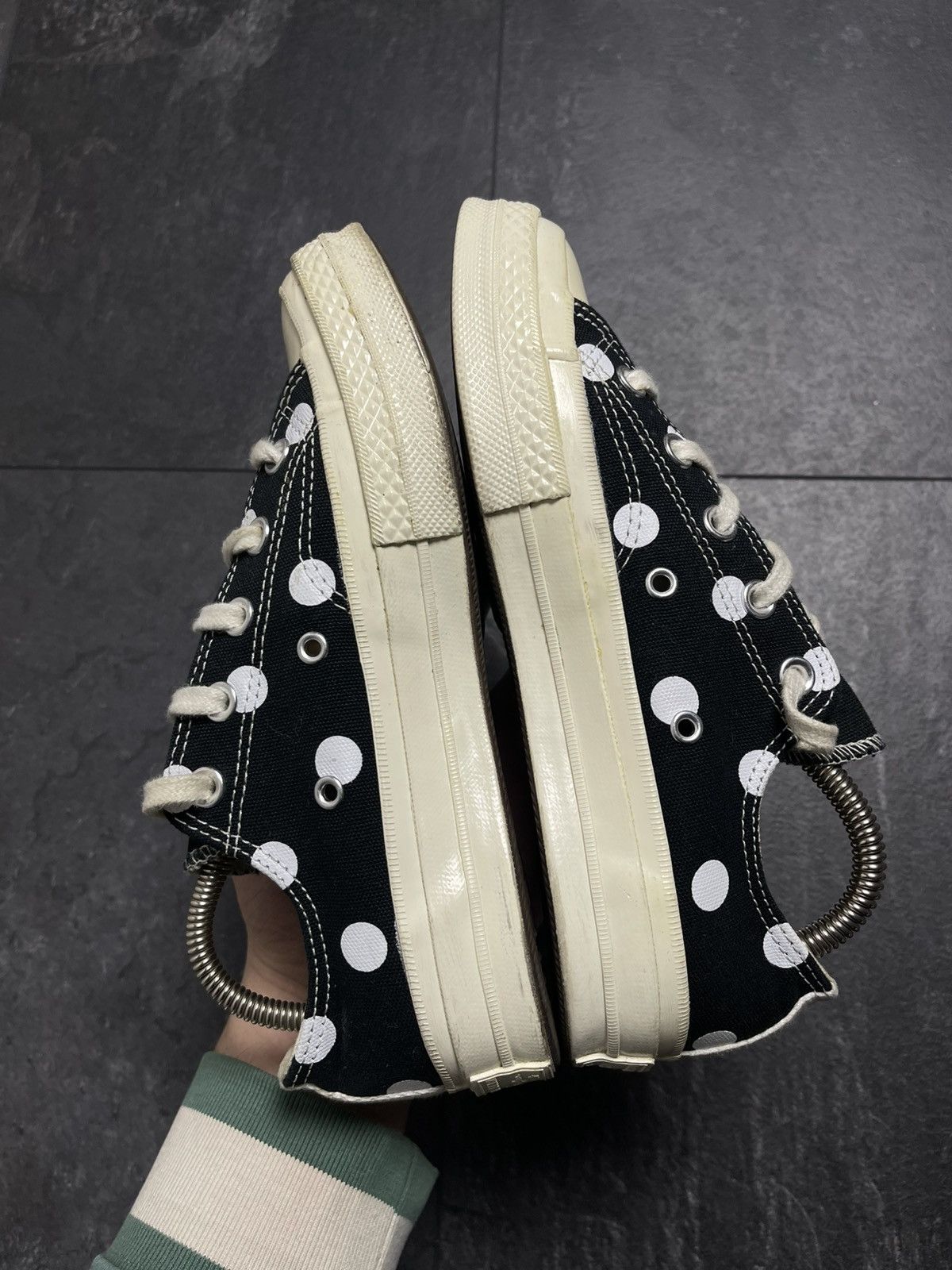 Comme des Garcons × Converse × Vintage Comme des Garçons x Chuck Taylor All Star 70 Low Polka Dot Size US 6 / IT 36 - 11 Thumbnail