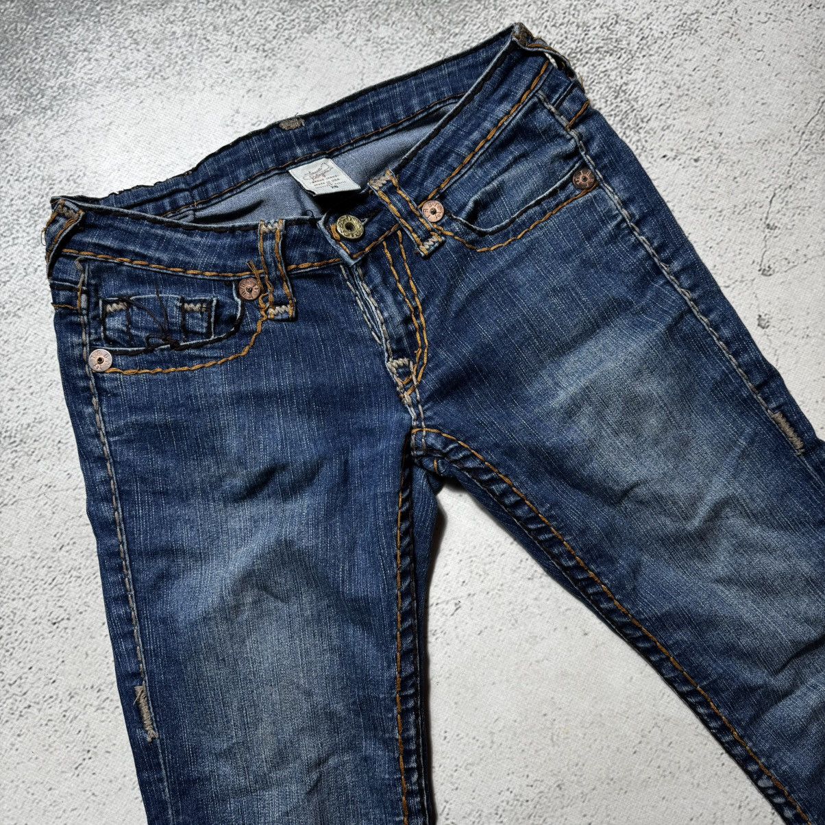 True Religion vintage slim fit true religion womans jeans affliction Size 26" / US 2 / IT 38 - 6 Thumbnail