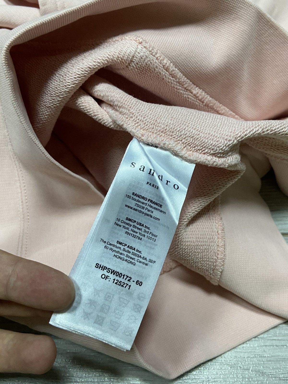 Sandro Sandro Shit happens vintage hoodie Size US L / EU 52-54 / 3 - 9 Thumbnail
