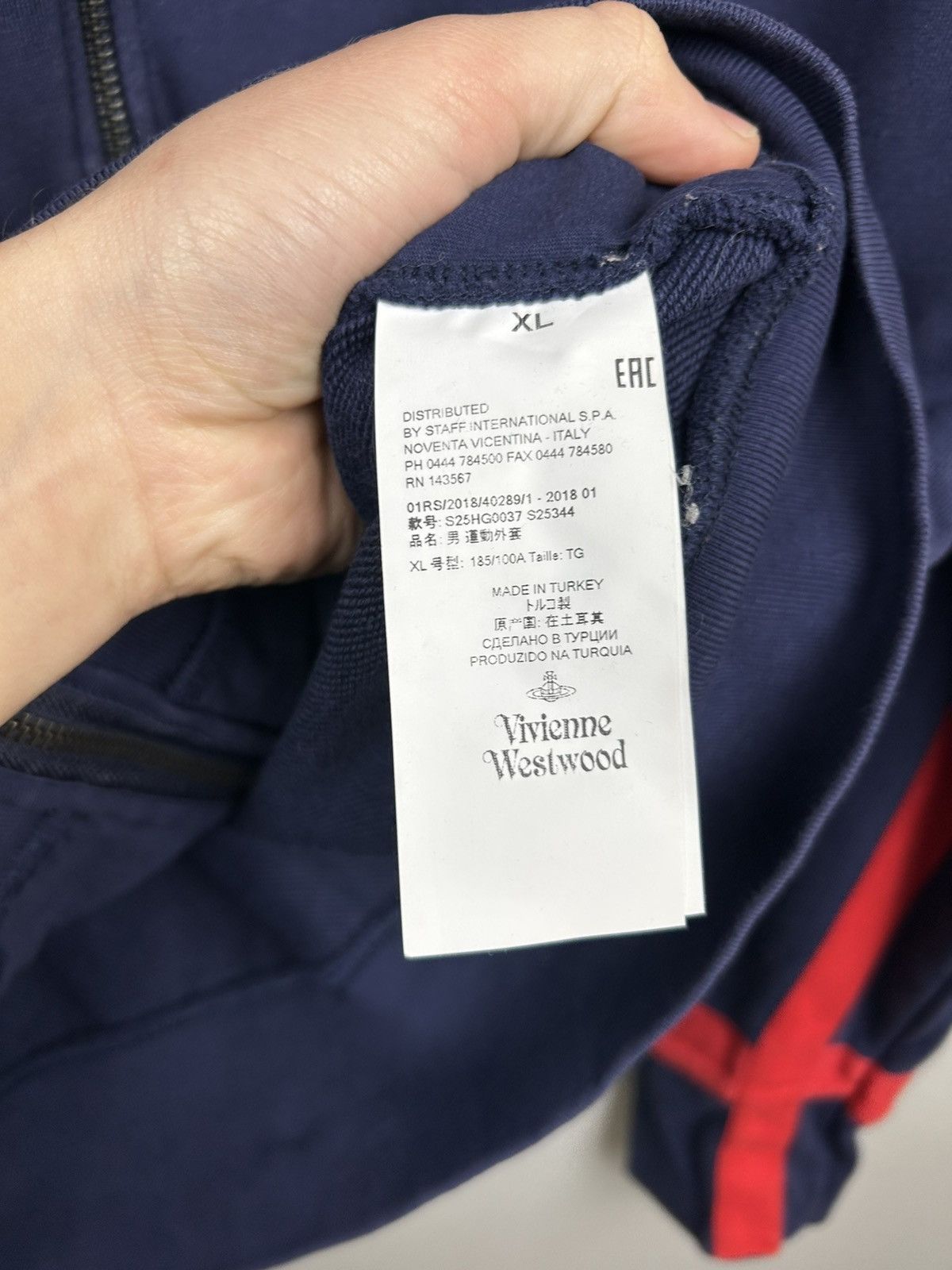 Vivienne Westwood Vivienne Westwood Hoodie Zip Up Size US XL / EU 56 / 4 - 13 Thumbnail