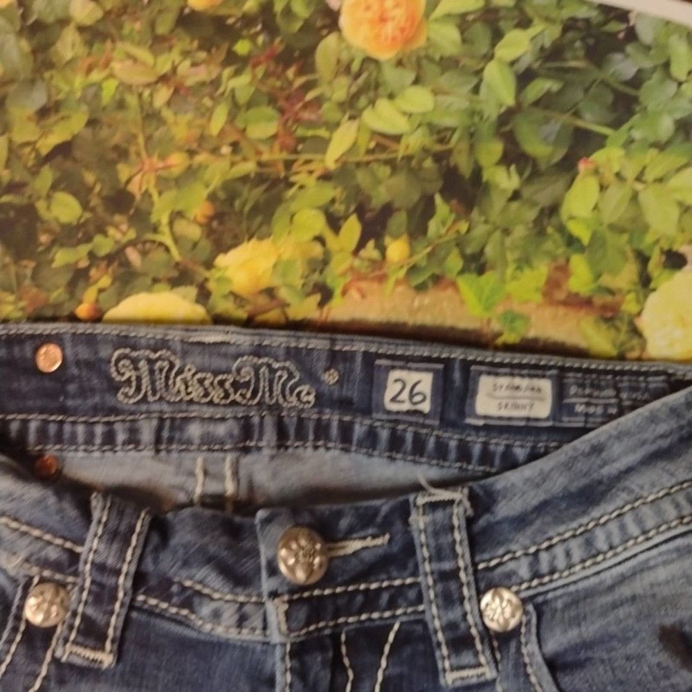 Miss Me MISS me skinny jeans size 26 Size 26" / US 2 / IT 38 - 2 Thumbnail
