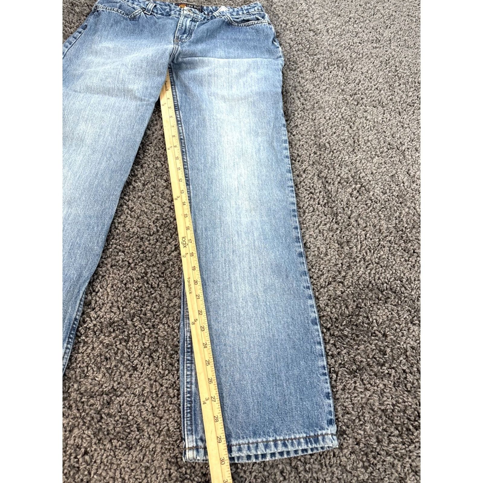 Route 66 VINTAGE Route 66 Jeans Flared Denim Womens 30x30 Blue Low Rise Y2K Girls/ Womens? Size 30" / US 8 / IT 44 - 2 Thumbnail