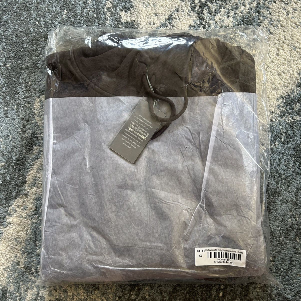 Columbia × Kith South2 West8 Paisley Nelson Hoodie Kindling Mocha Laser DTG Size US XL / EU 56 / 4 - 12 Thumbnail