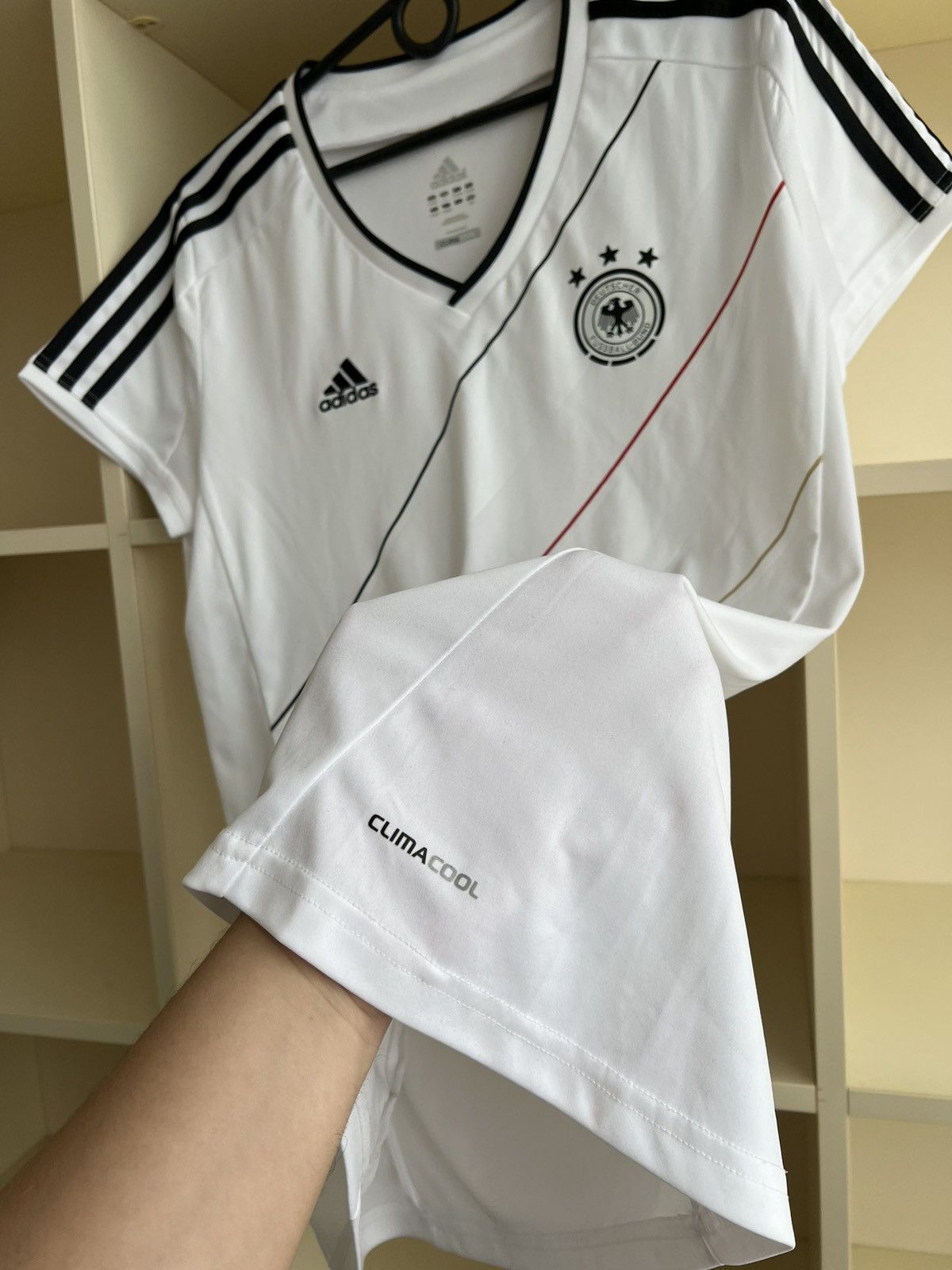 Adidas Adidas Germany Jersey T-Shirt Football Size L / US 10 / IT 46 - 5 Thumbnail