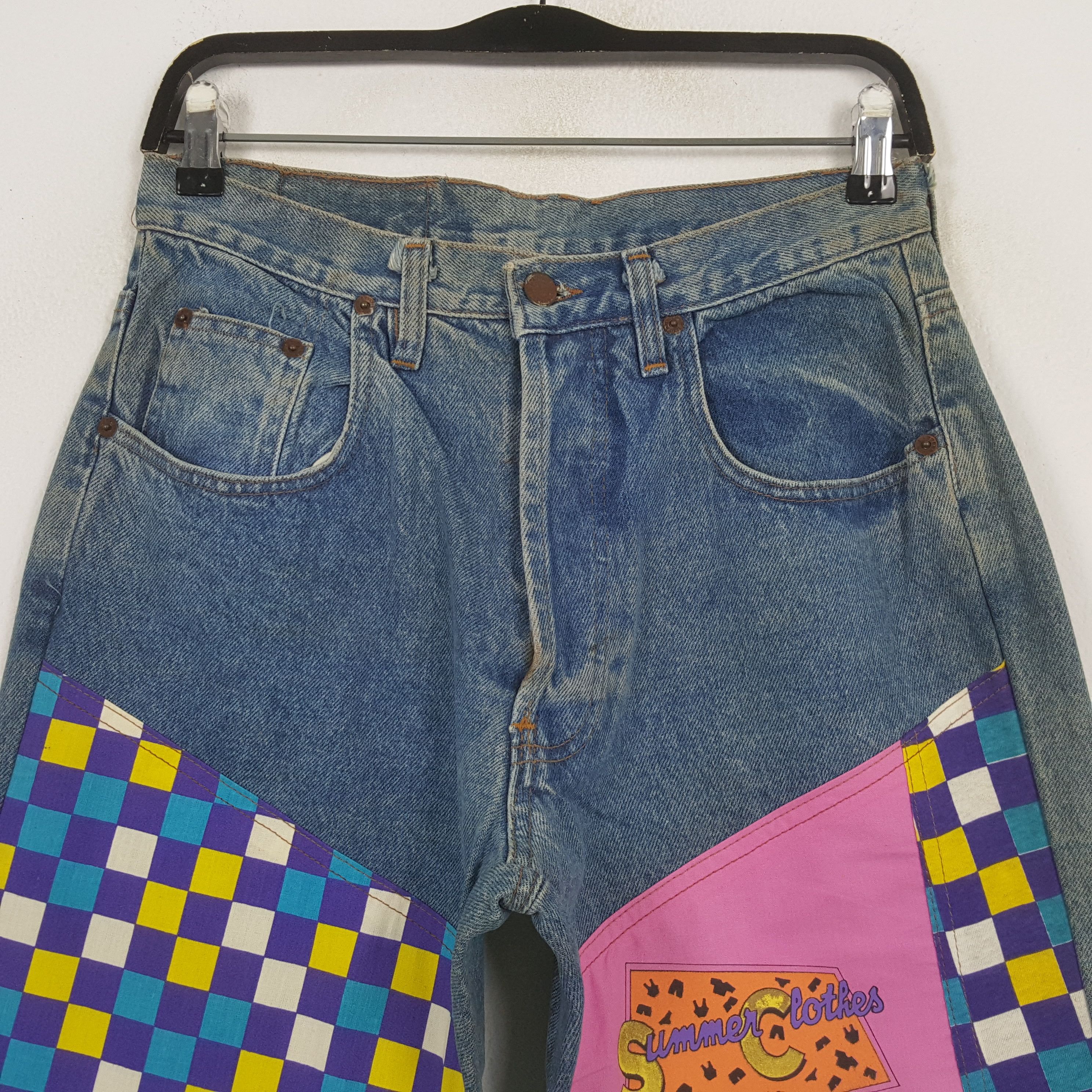 Vintage H Landers Fashion Style Jeans RR18 Size US 28 / EU 44 - 2 Thumbnail