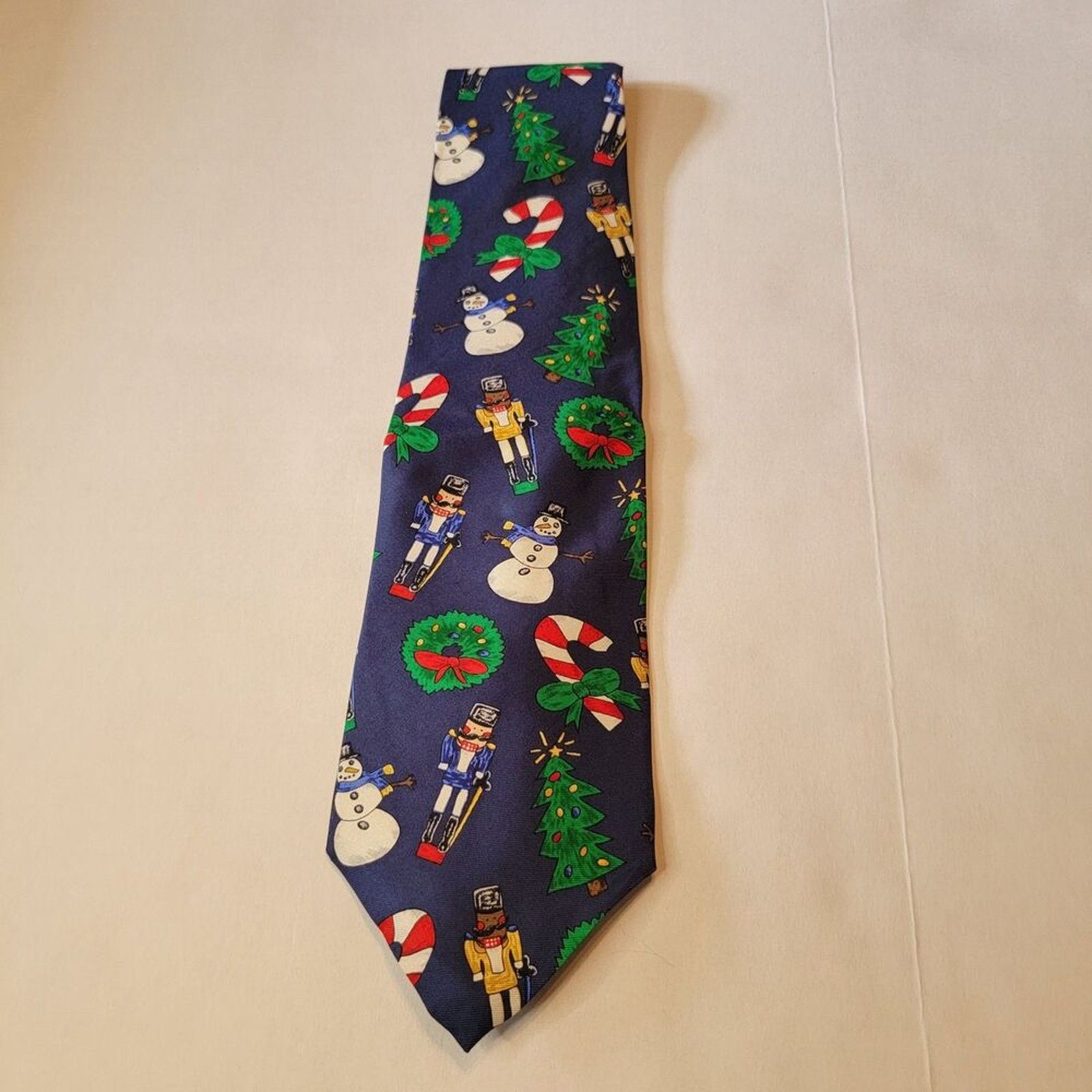Other Save The Children Christmas Tie "Nutty" & "Christmas Cheer" Size ONE SIZE - 2 Thumbnail