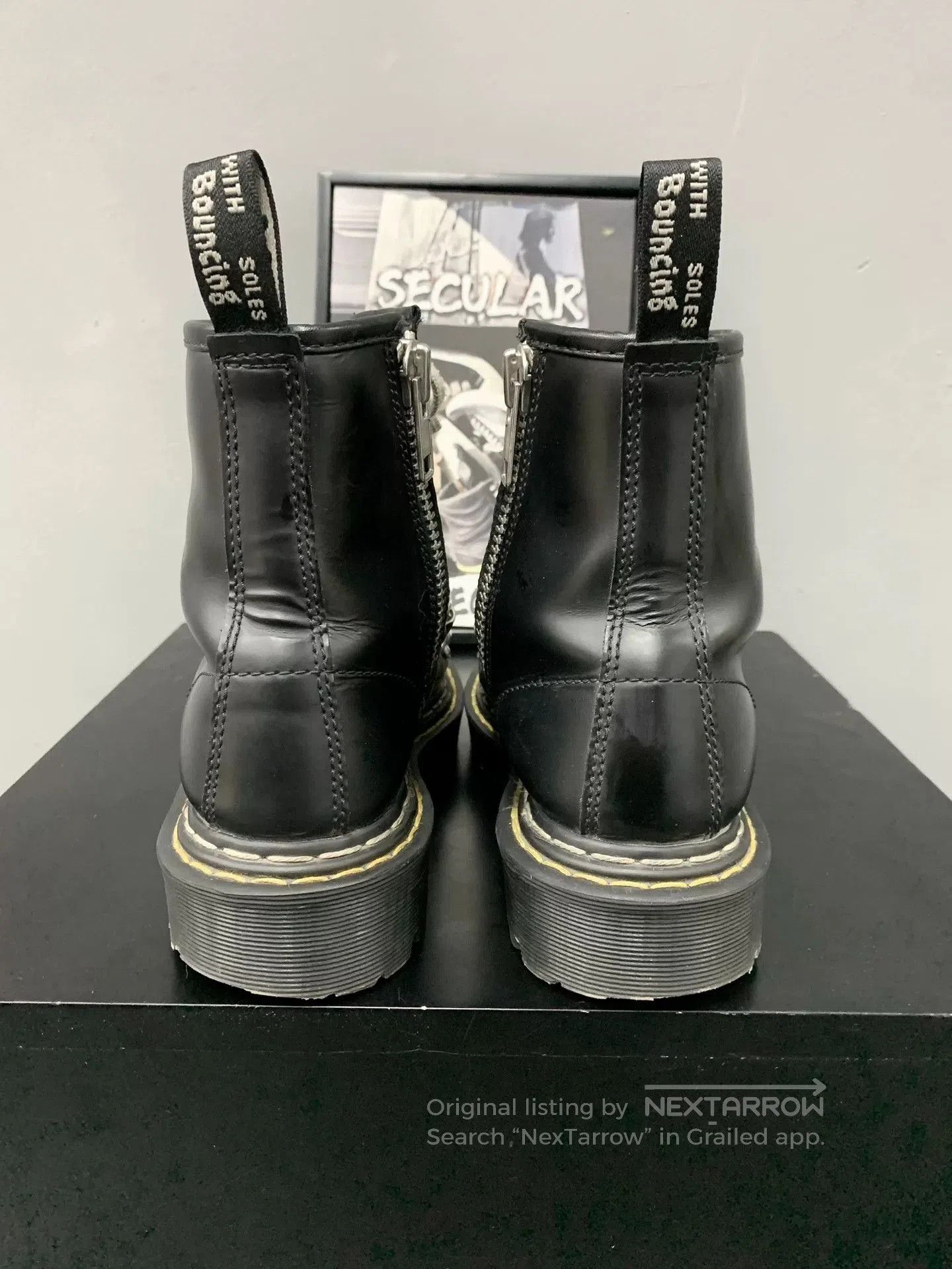 Rick Owens rick owens x dr.martens star short boots. Size US 6 / IT 36 - 8 Thumbnail