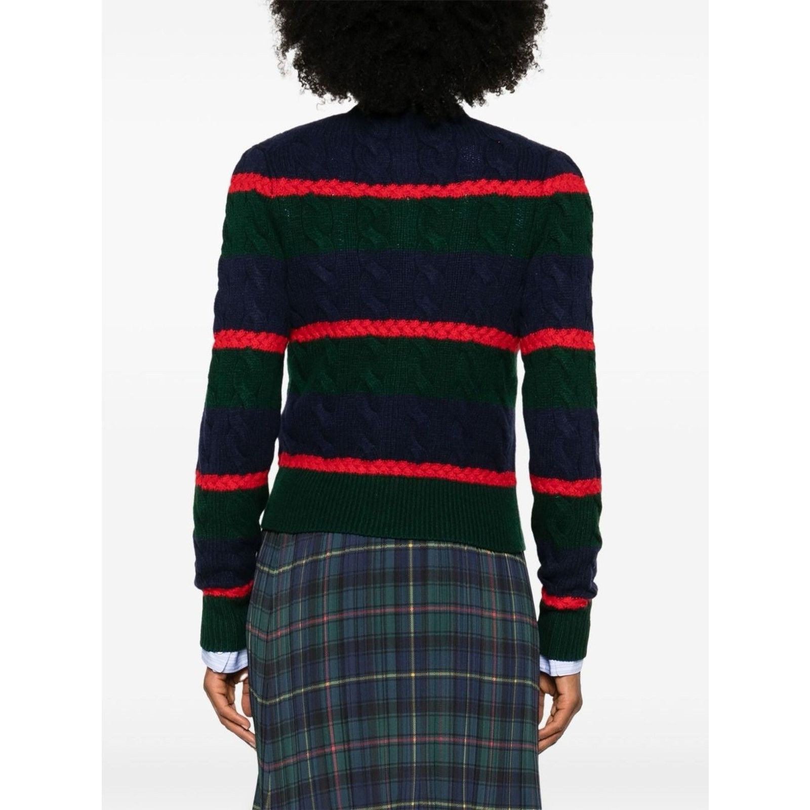 Ralph Lauren NEW Polo Ralph Lauren Women Cable Knit Cardigan Sweater Size XS / US 0-2 / IT 36-38 - 3 Thumbnail