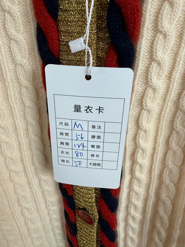 Gucci Gucci Classic black and red cardigan coat Size M / US 6-8 / IT 42-44 - 8 Thumbnail