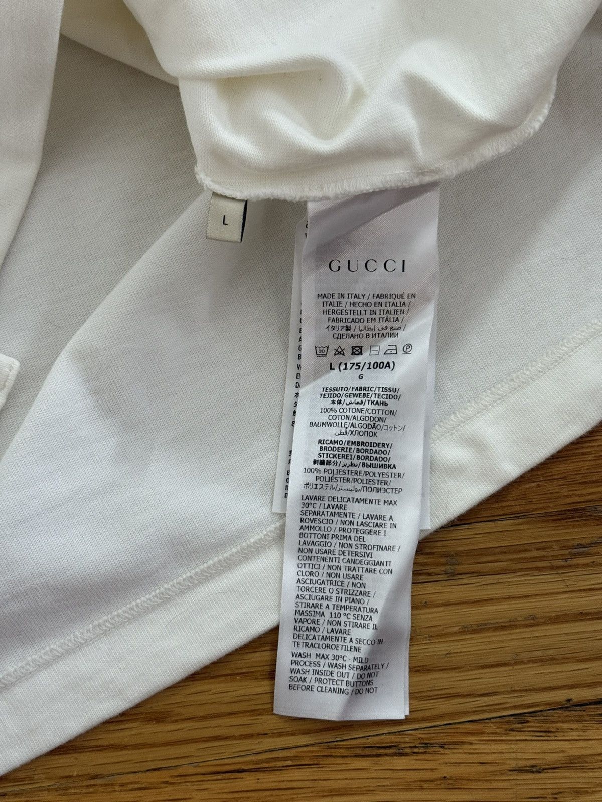 Gucci Gucci Tennis Polo Size US L / EU 52-54 / 3 - 3 Thumbnail