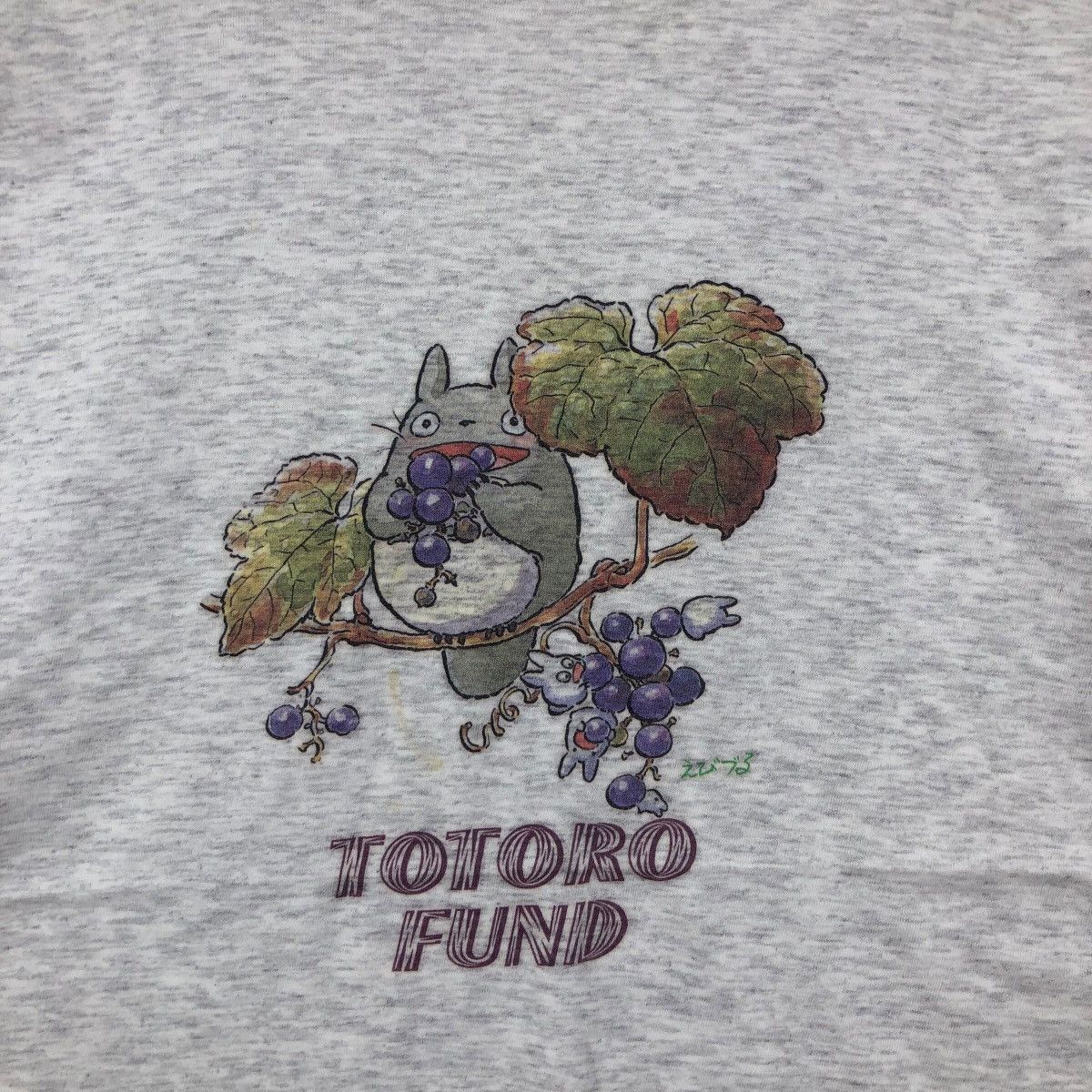Anime Vintage 90s My Neighbor TOTORO T Shirt Studio Ghibli Anime Size US M / EU 48-50 / 2 - 3 Thumbnail