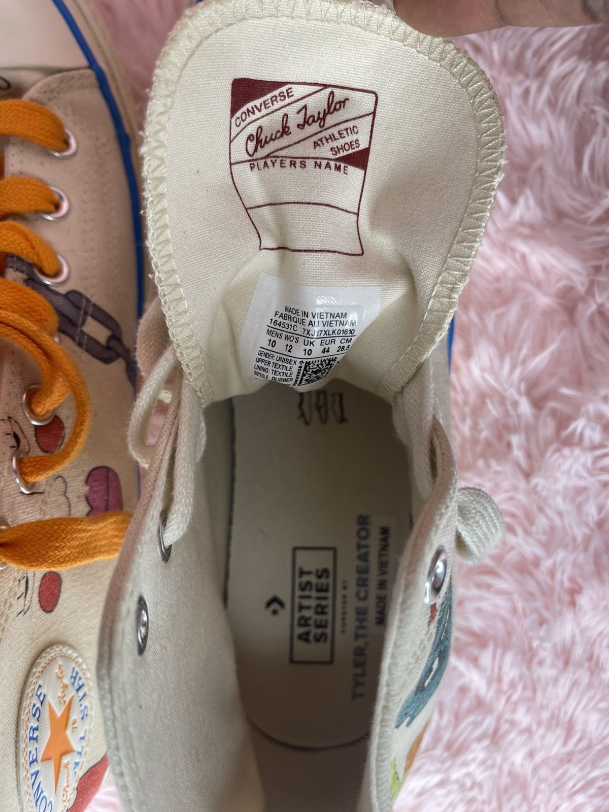 Converse Footlocker X Tyler The Creator Size US 10 / EU 43 - 4 Thumbnail
