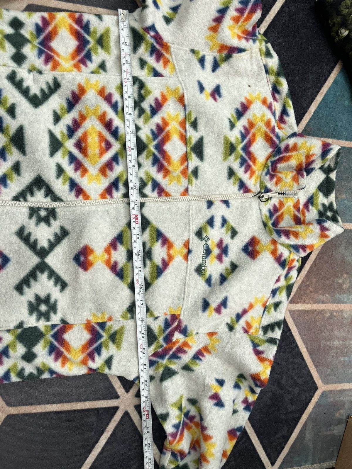 Columbia 💥 Columbia Navajo Aztec Tribal Motive Fullprinted Fleece Size US M / EU 48-50 / 2 - 20 Thumbnail