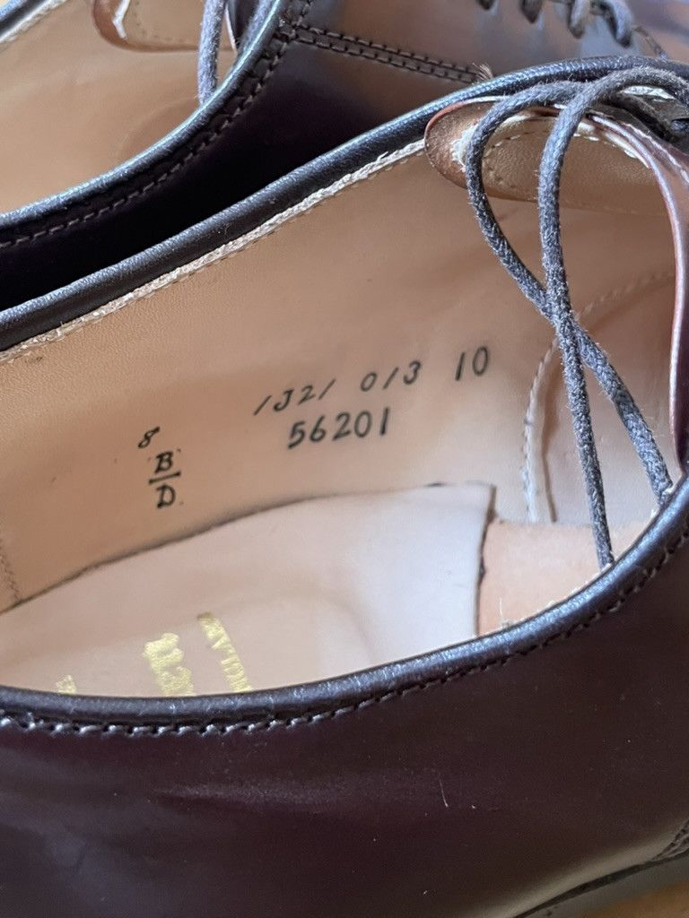 Alden Alden 56201 shoes, col 8 shell cordovan, modified last (8D) Size US 8 / EU 41 - 10 Thumbnail