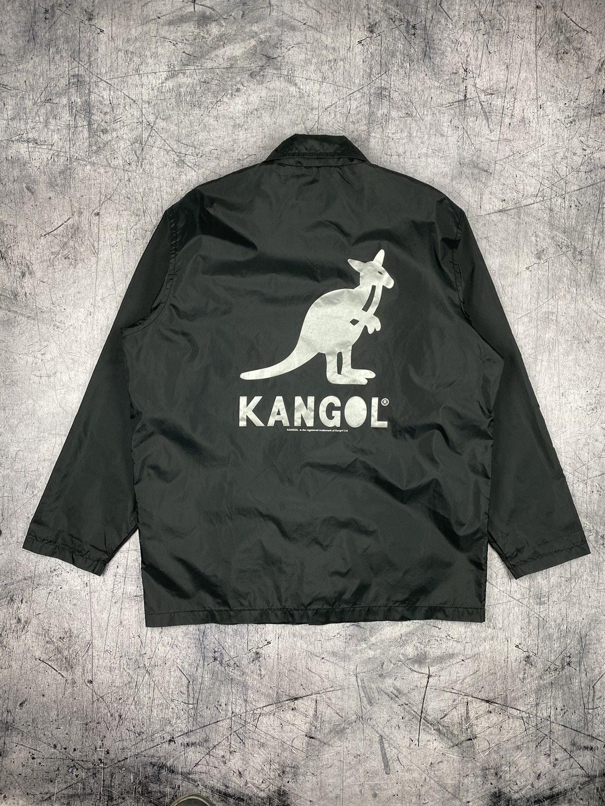 Kangol Vintage Kangol The United Kingdom Button Jacket Bomber Size US S / EU 44-46 / 1 - 10 Thumbnail