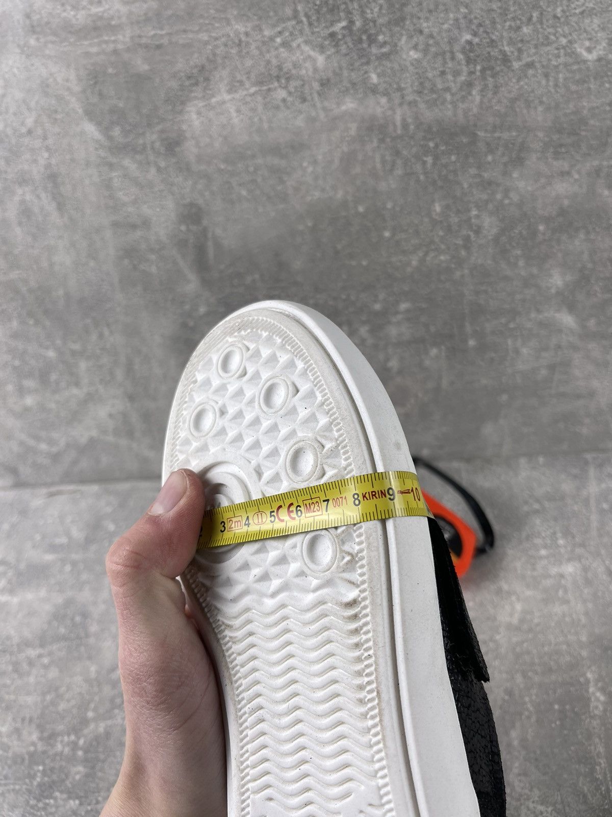 Maison Margiela MM6 Maison Margiela Leather Monk Snap Black Kids Sneakers Size US 4 / IT 34 - 12 Thumbnail