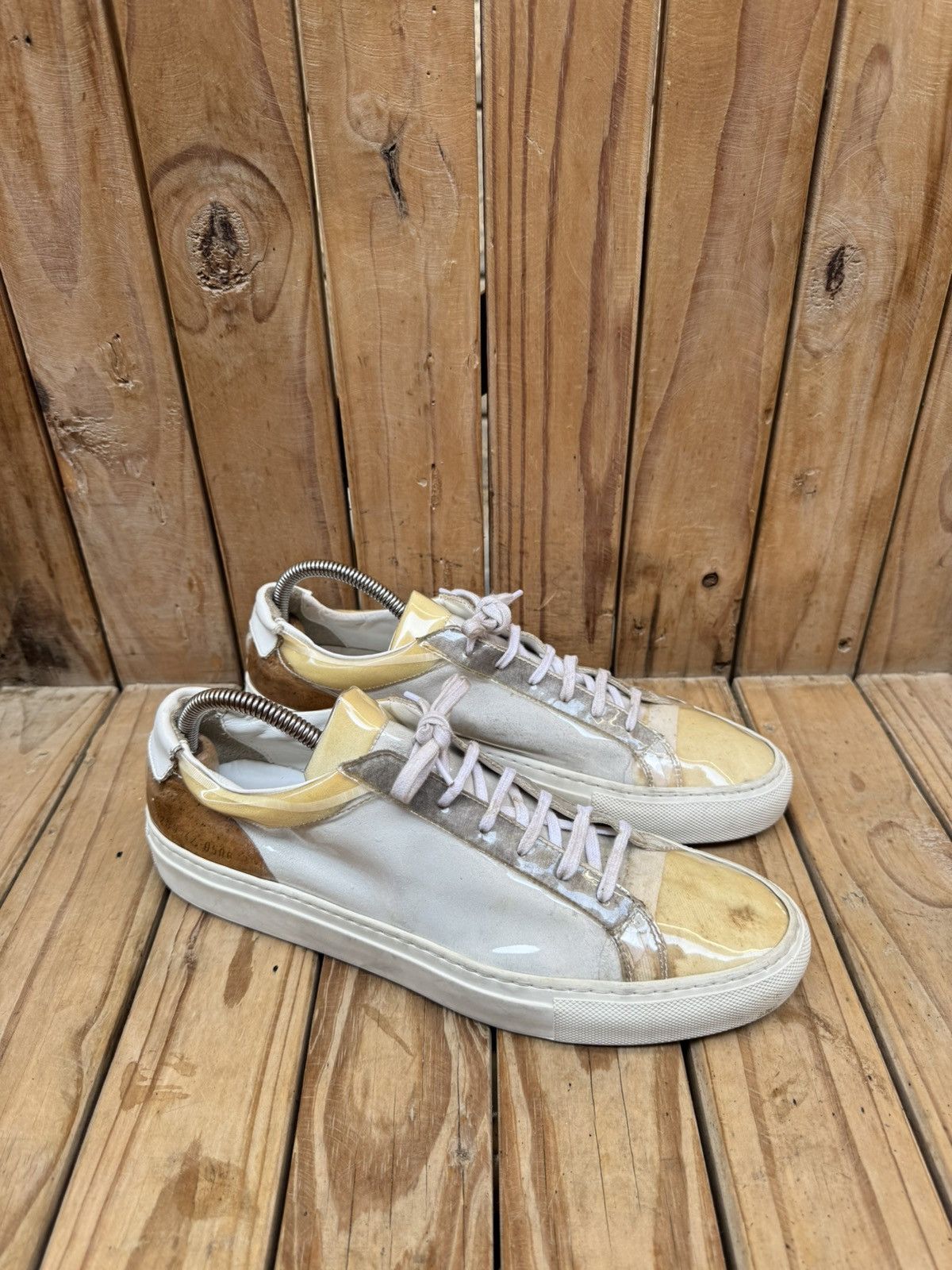Common Projects Common Projects Men’s plastic/Canvas sneakers EUR 42 Size US 9 / EU 42 - 3 Thumbnail