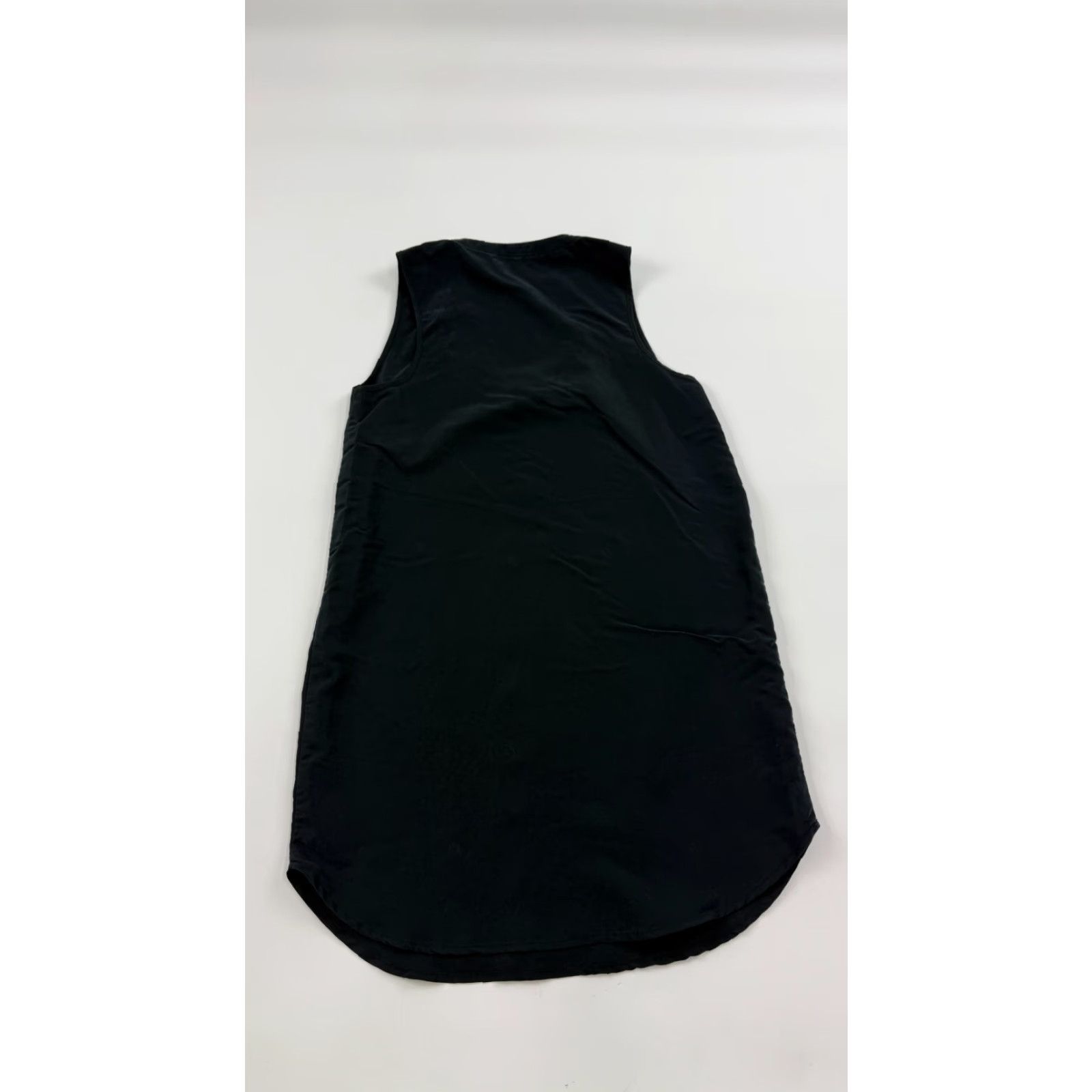 Vintage Lanston Dress Womens Small Black Tank Sleeveless Round Neck Pullover Modal Casual Short 2020s Outdoor Womens Lanston Size S / US 4 / IT 40 - 6 Thumbnail