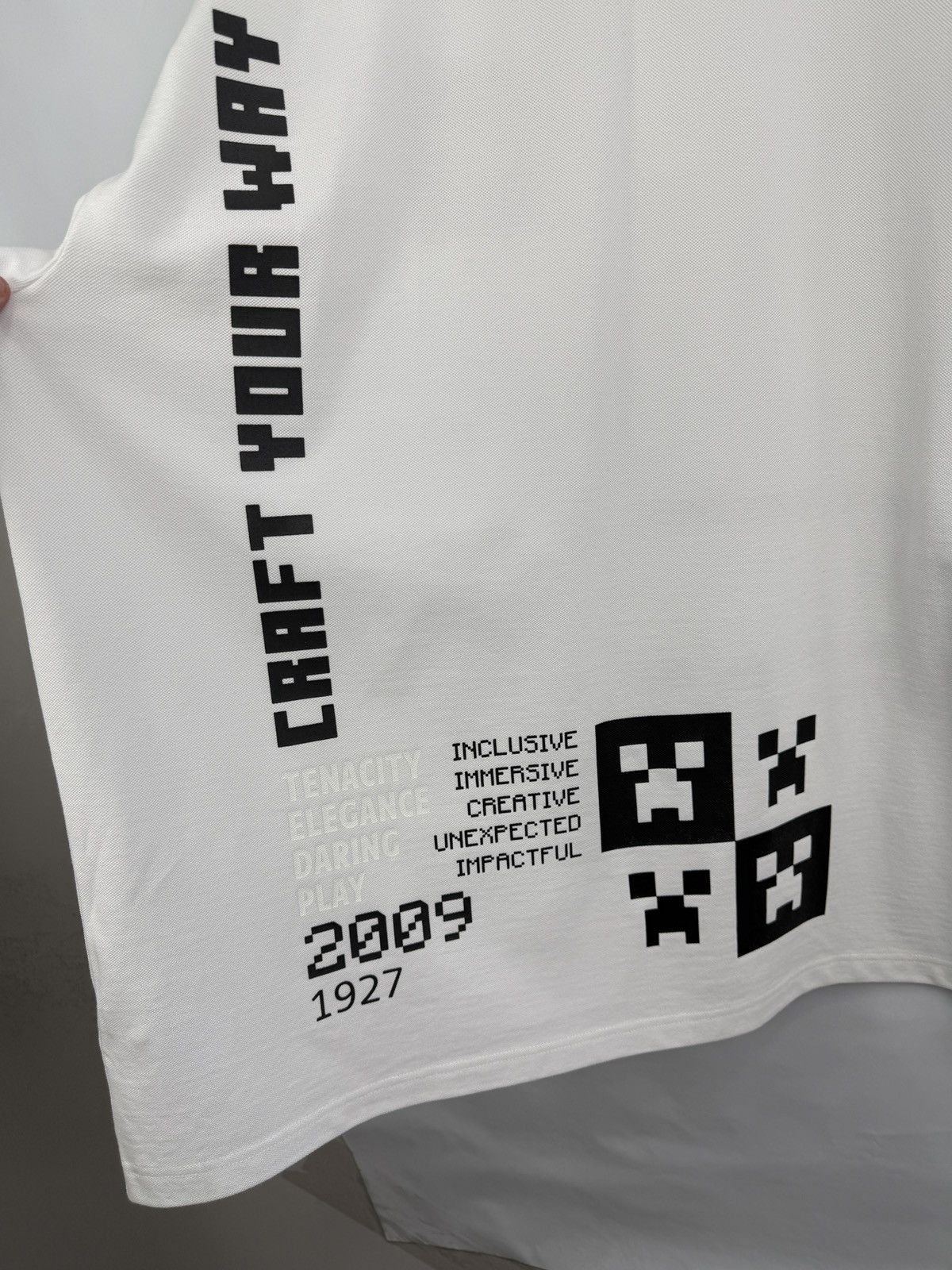 Lacoste 🇫🇷 Lacoste Minecraft Loose Fit Polo T-Shirt Made in France Size US XXL / EU 58 / 5 - 18 Thumbnail