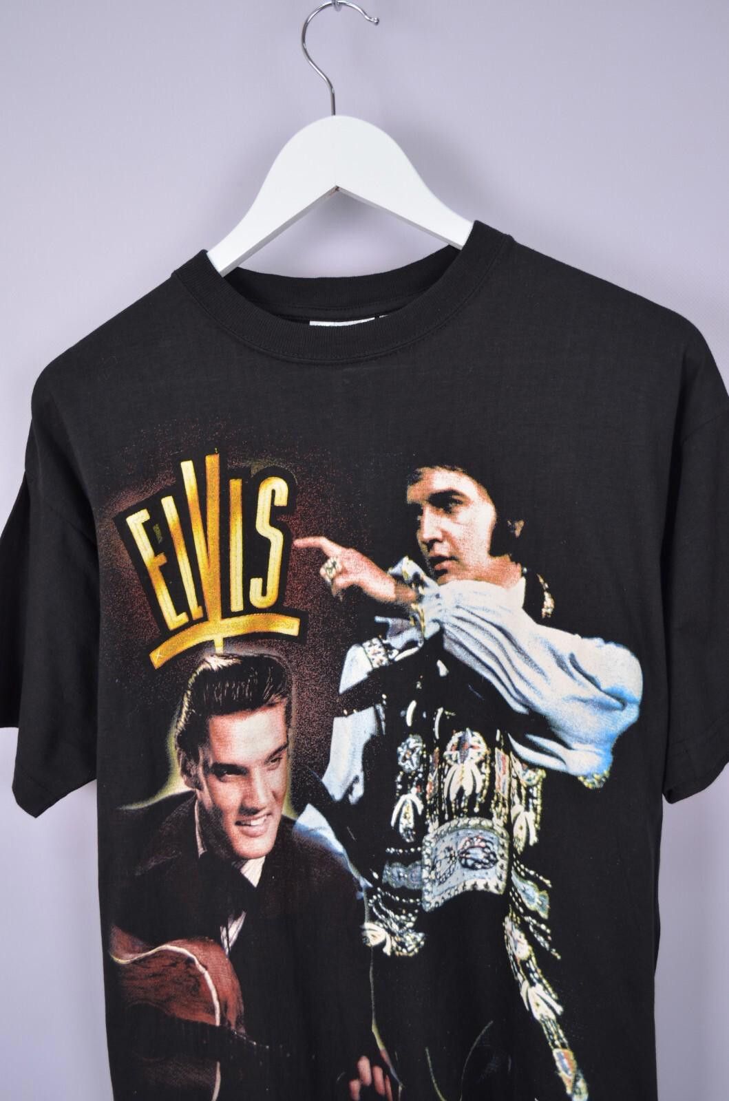 Designer Vintage 2004 Elvis Presley 'Elvis The Pelvis' T-Shirt Sz M Size US M / EU 48-50 / 2 - 2 Thumbnail