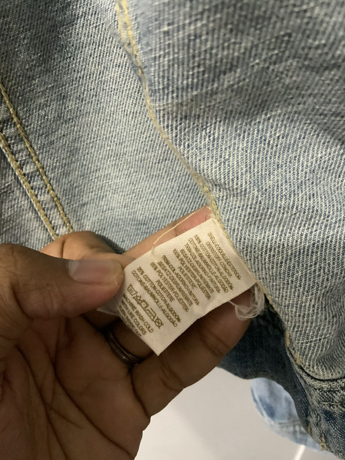 If Six Was Nine Free People Navajo Patchwork Distressed Kmrii Jacket Size US XS / EU 42 / 0 - 15 Thumbnail