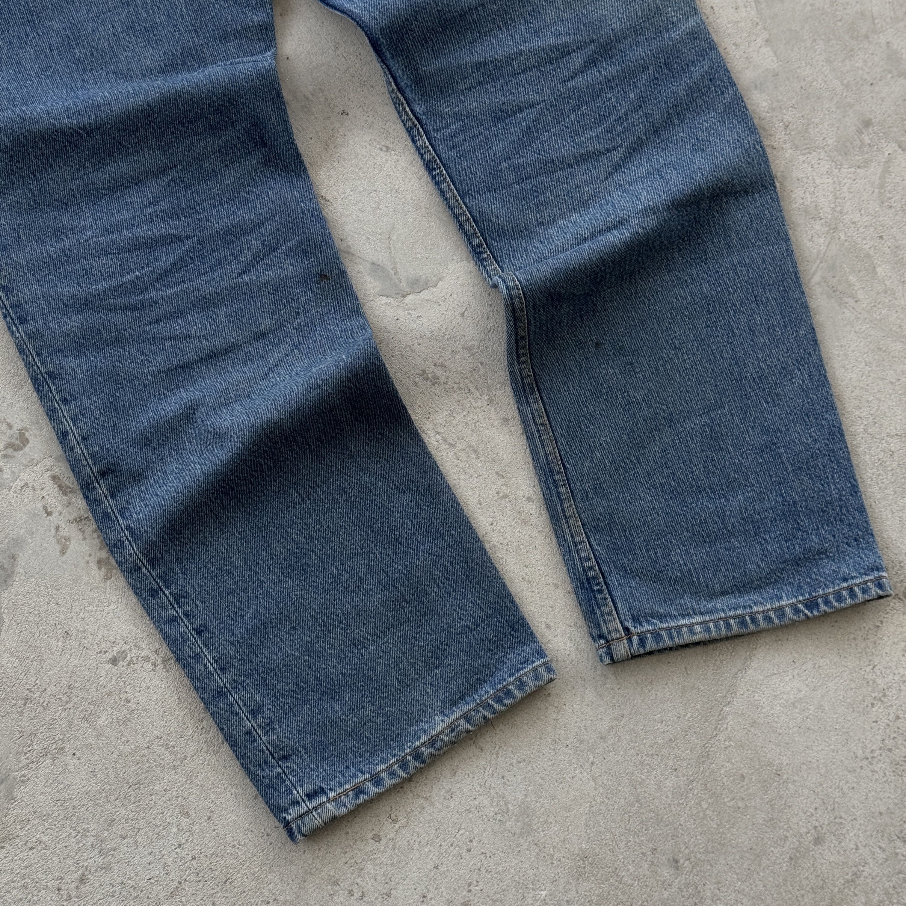Levi's Levi's 501 Vintage Blue Denim Straight Jeans 34x34 Size US 34 / EU 50 - 9 Thumbnail