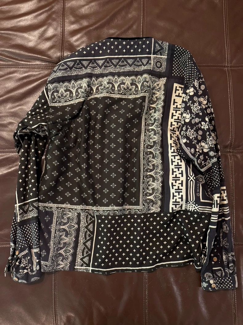 Visvim visvim 19SS ICT TUNIC Black Cashew Flower Shirt 2505-Nextar Size US S / EU 44-46 / 1 - 2 Thumbnail