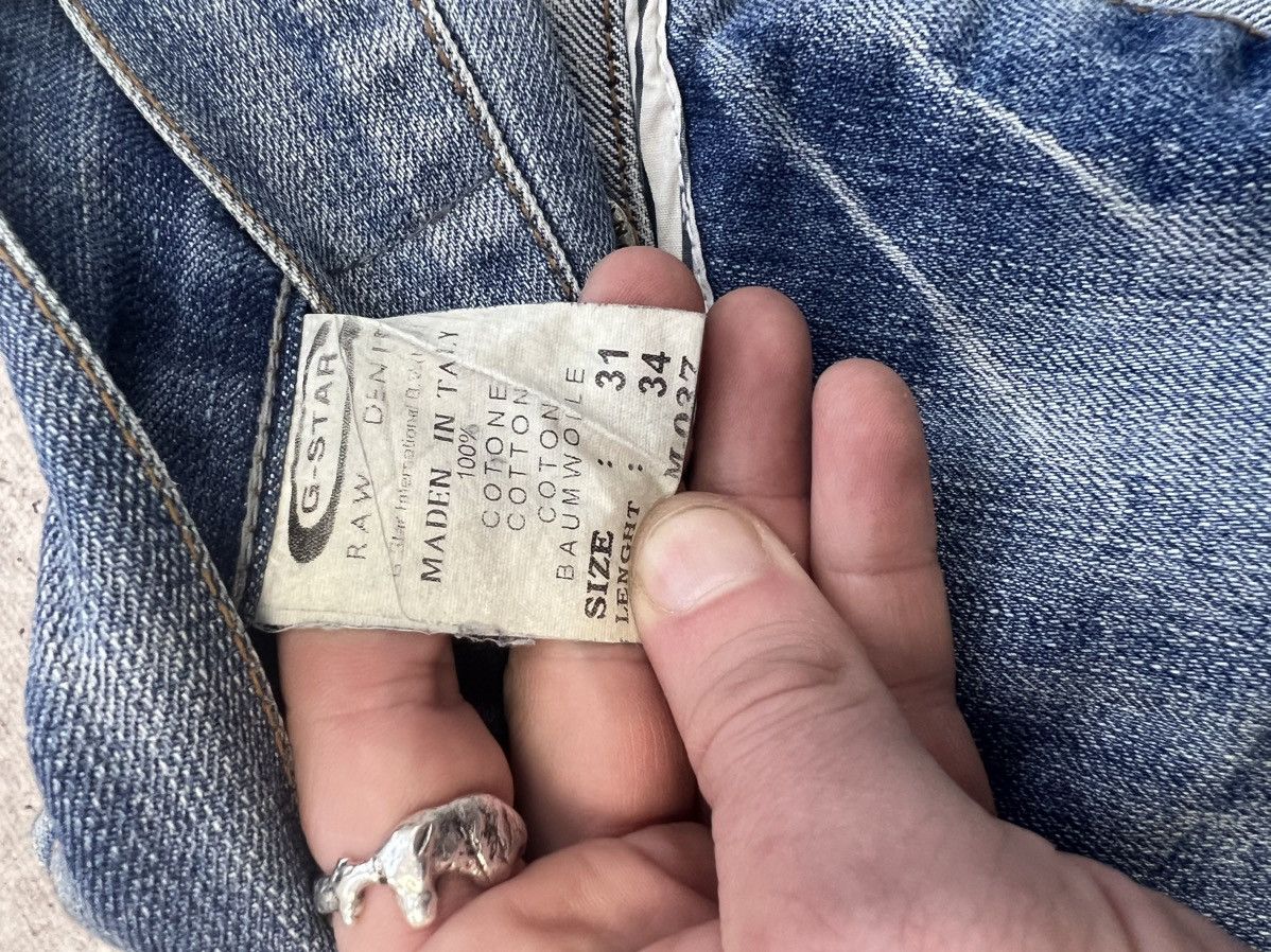 G-Star × Vintage VINTAGE Y2K G STAR BONDAGE DISTRESSED CARGO PANTS Size US 31 - 17 Thumbnail