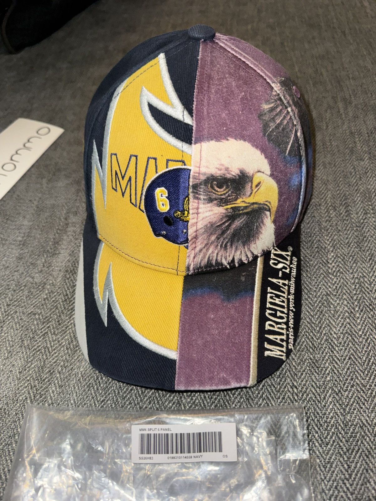 Supreme x MM6 Maison Margiela Split 6-Panel Navy - krearack.com