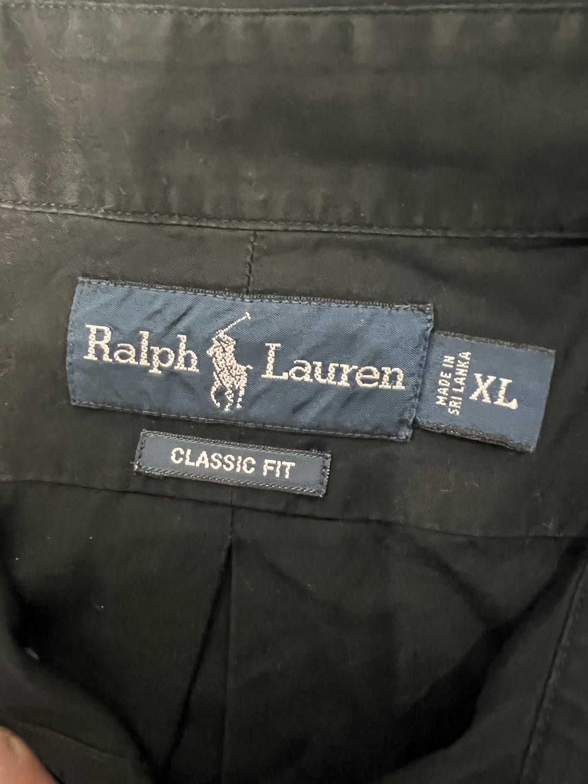 Polo Ralph Lauren Ralph Lauren Vintage Black Classic‑Fit Shirt XL Size US XL / EU 56 / 4 - 5 Thumbnail