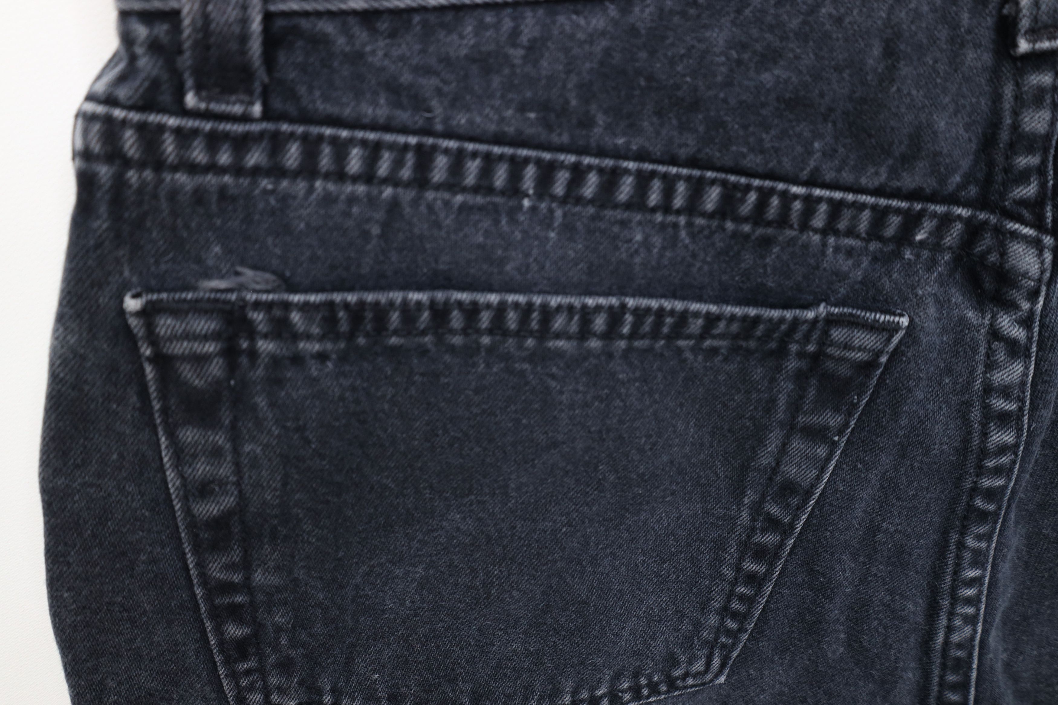 Banana Republic Vintage 90s Banana Republic Jean Shorts Jorts Black USA Size 30" / US 8 / IT 44 - 12 Thumbnail