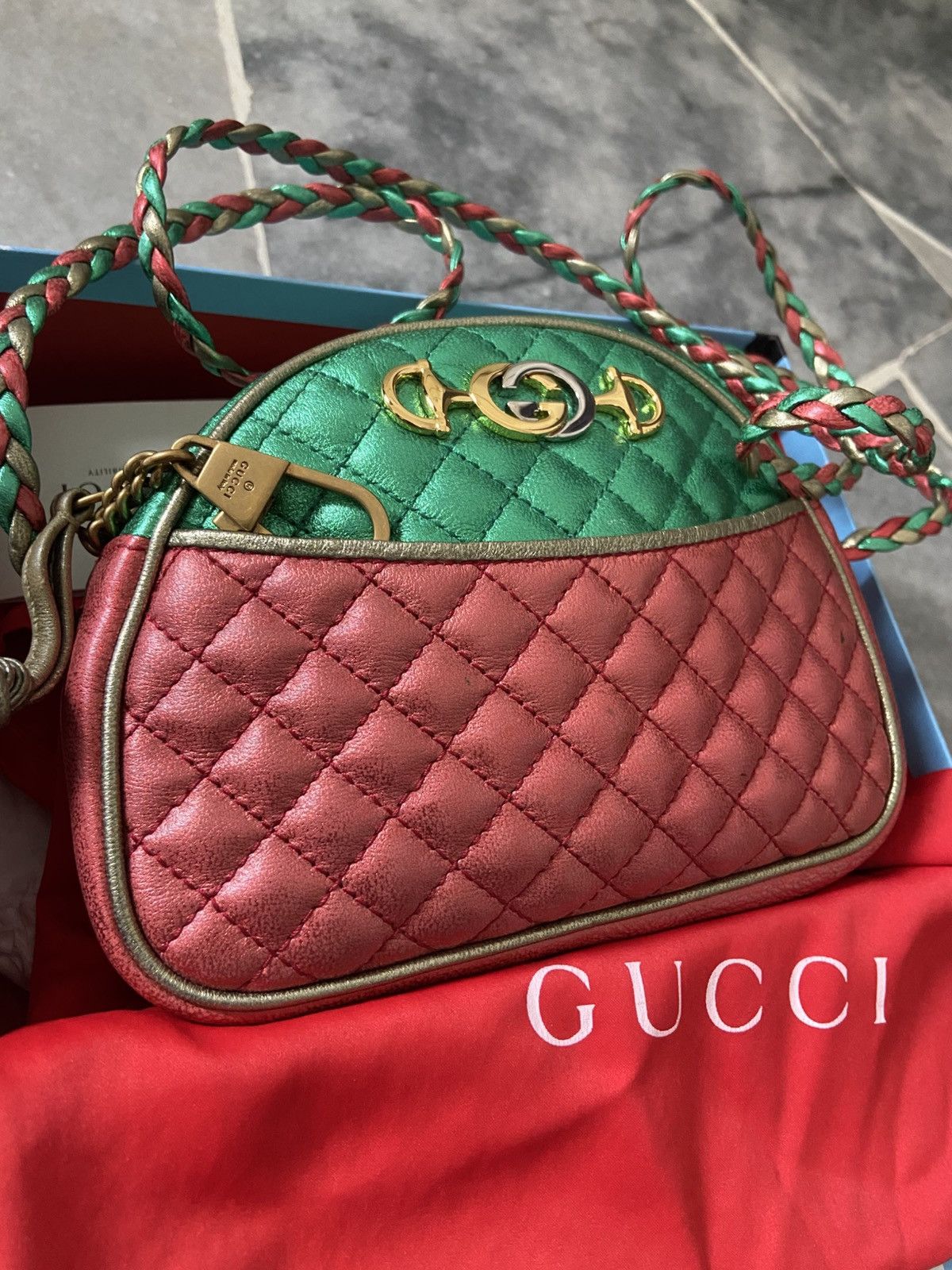 Gucci Gucci Laminated Leather Mini Bag Size ONE SIZE - 2 Thumbnail