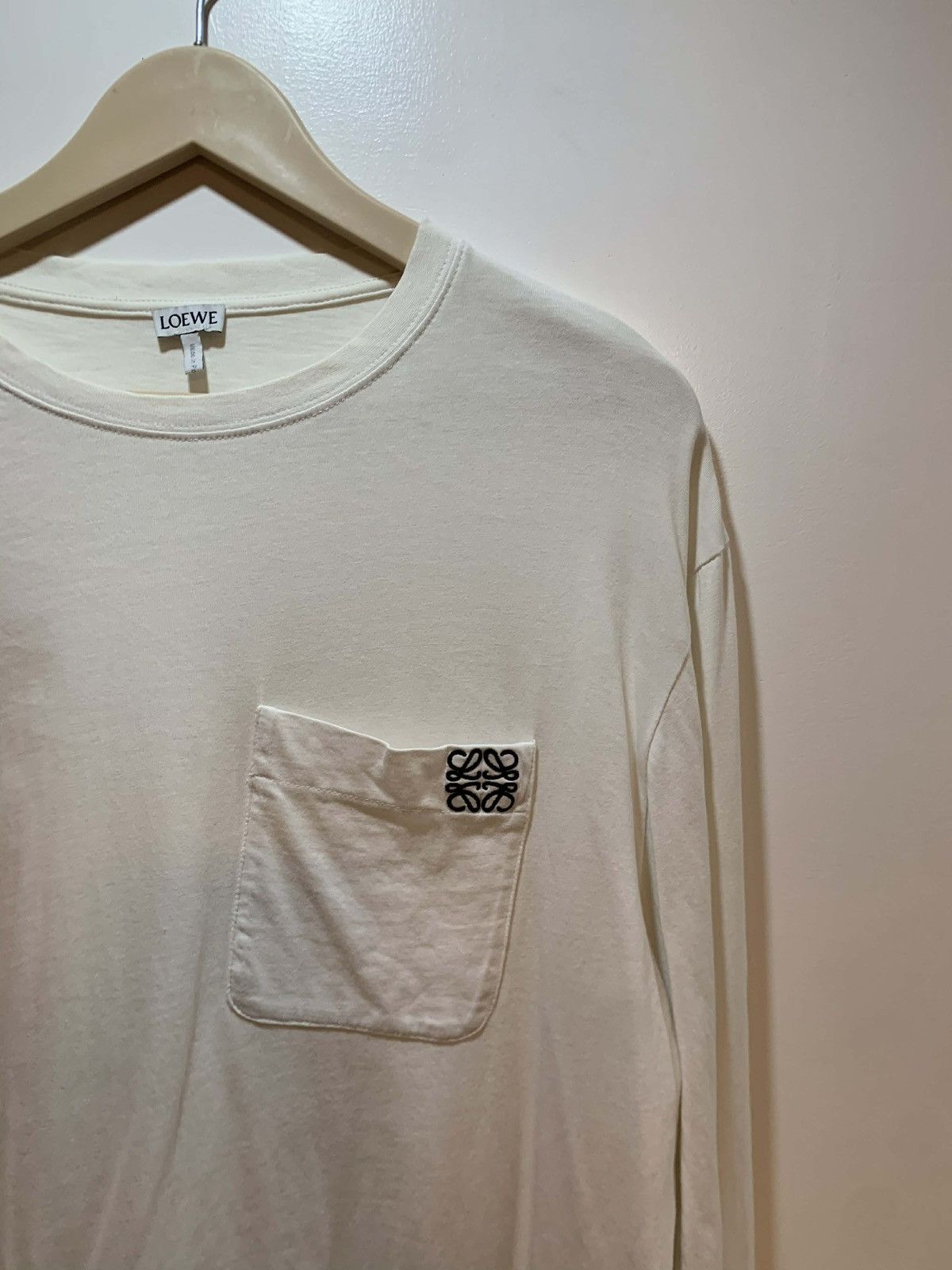 Loewe Loewe Anagram Embroidered L/S Shirt Size US XS / EU 42 / 0 - 6 Thumbnail