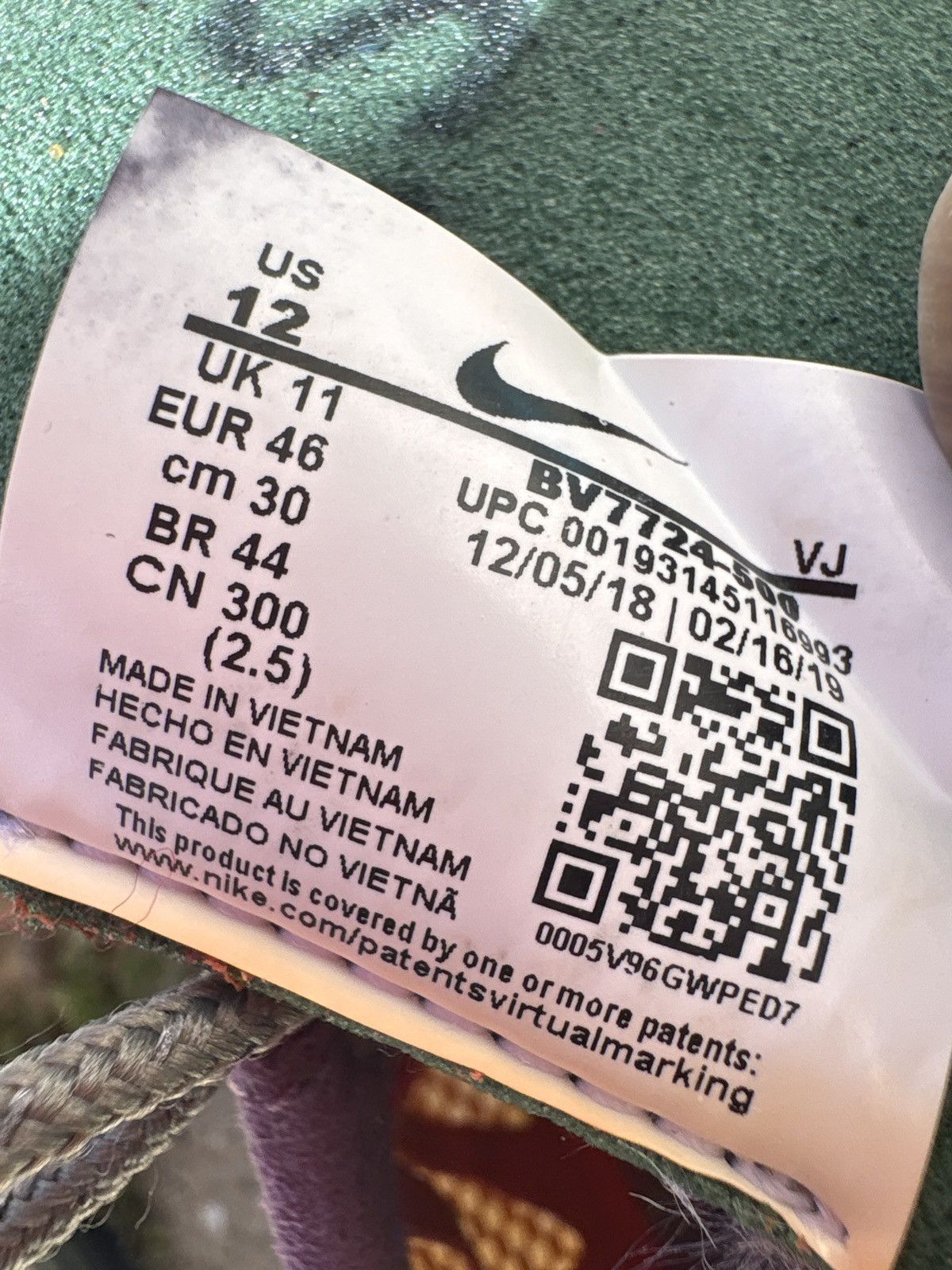 Nike Nike Running Vapor Street Pegasus SP Plum Dust Phantom Size US 12 / EU 45 - 3 Thumbnail