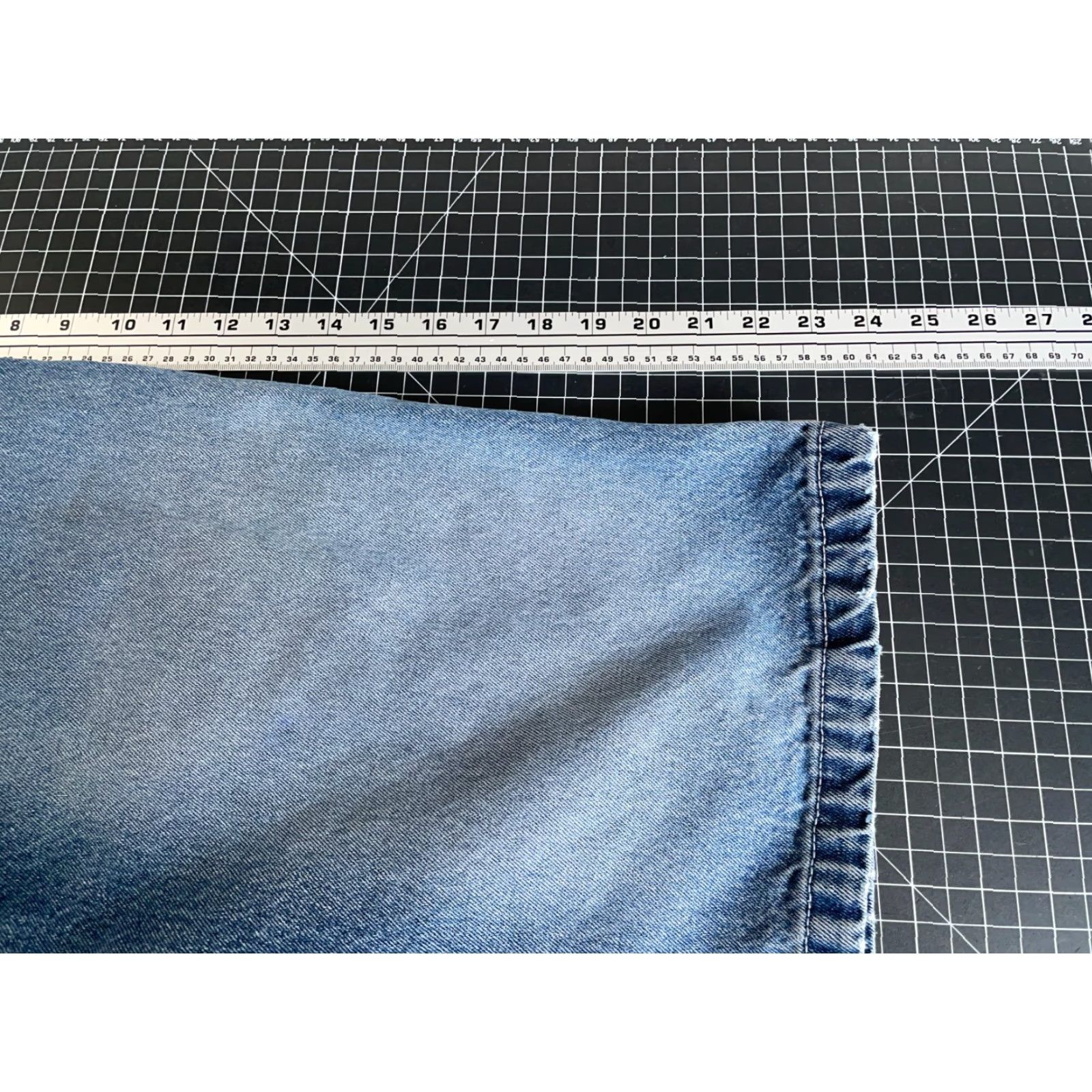 Southpole VINTAGE Southpole Jeans Shorts Mens Bermuda Baggy 30 x 12 Blue Denim Cotton Zip Fly 100% Denim Hip Hop Retro Size US 30 / EU 46 - 7 Thumbnail