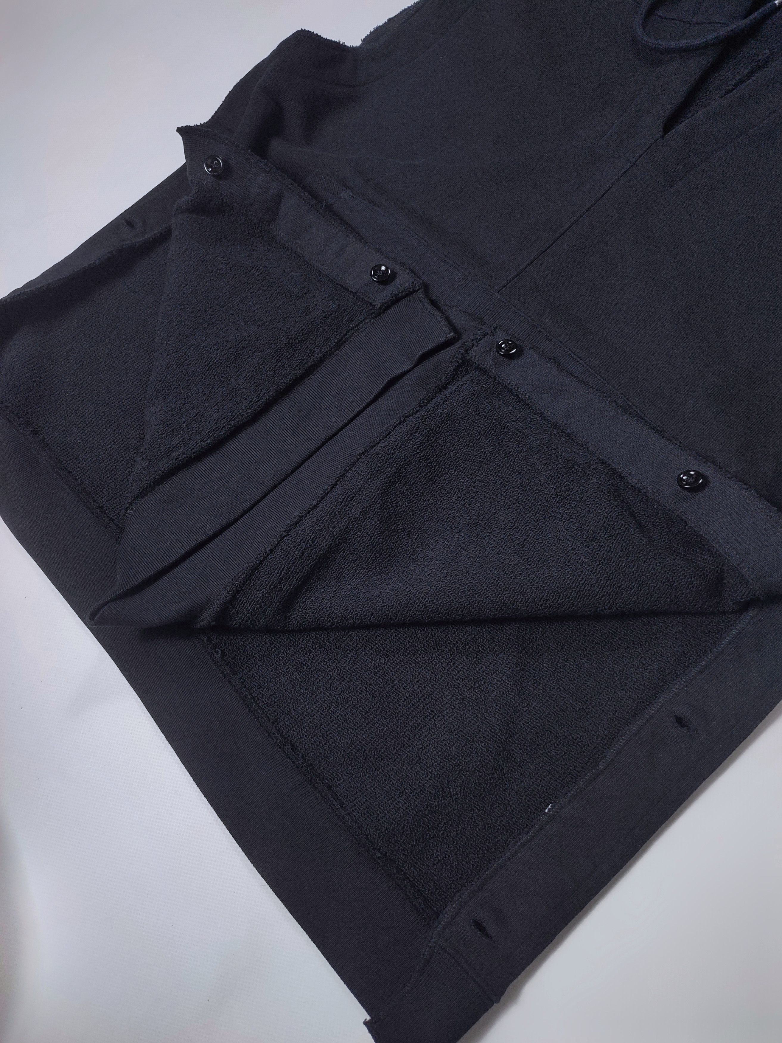 Dries Van Noten Oversized sleeveless hoodie Rick Owens Vetements Vuja De Size US M / EU 48-50 / 2 - 8 Thumbnail