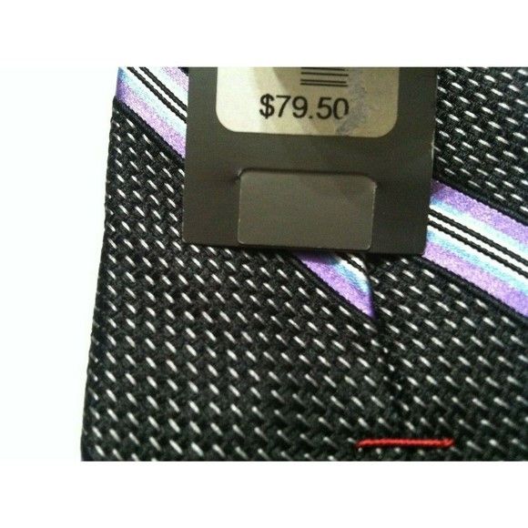Daniel Cremieux DANIEL CREMIEUX MENS NEW 88%SILK 12%COTTON TIE WIDTH: 3 3/8" Size ONE SIZE - 2 Thumbnail