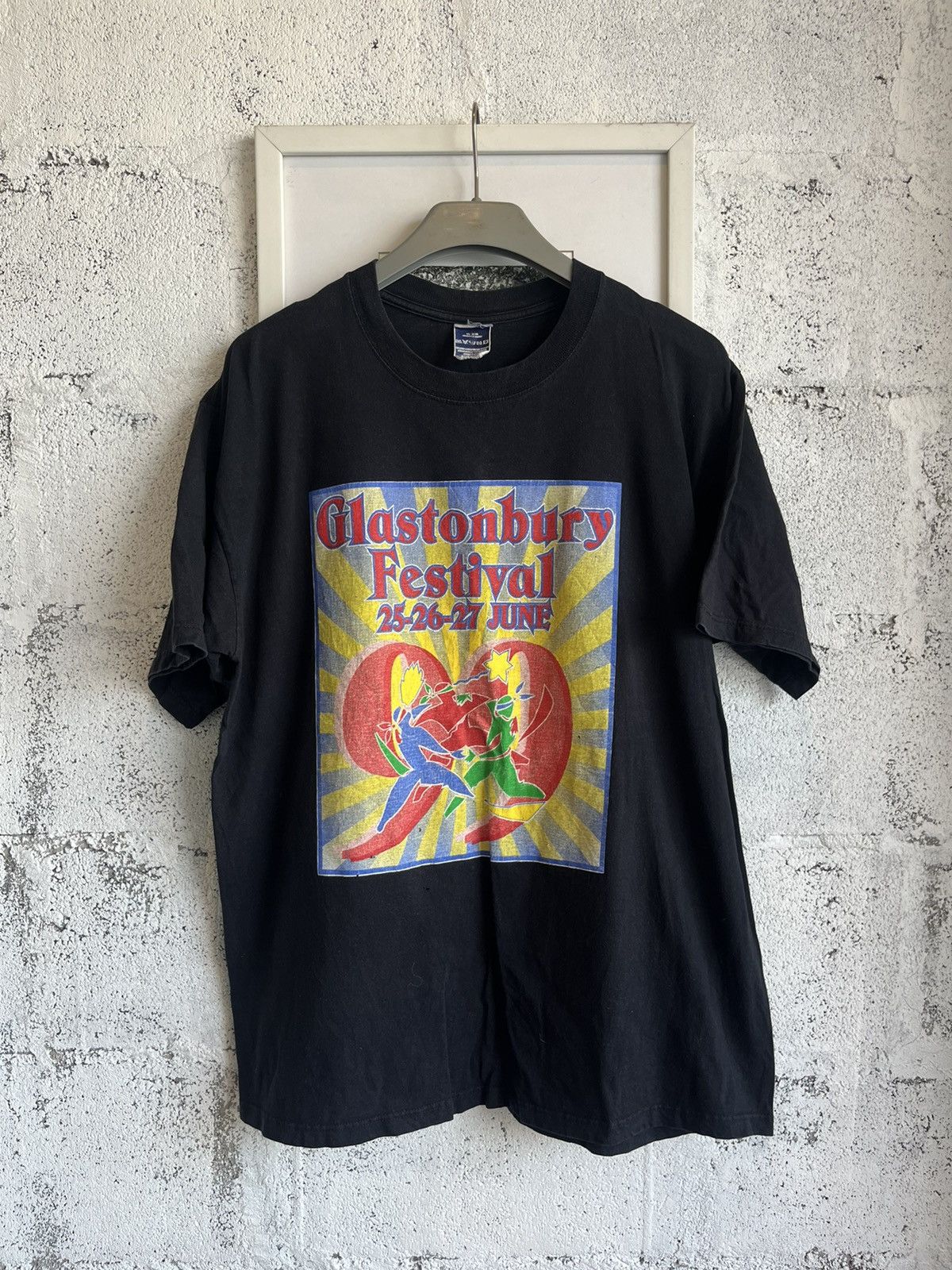 Band Tees × Vintage Vintage Glastonbury Festival 1999’s Tshirt Size US XL / EU 56 / 4 - 2 Thumbnail