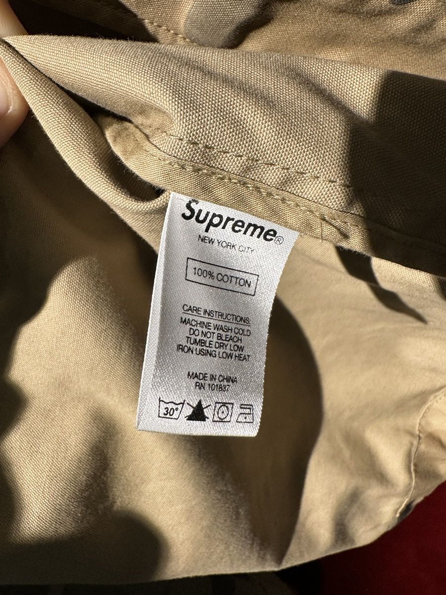 Supreme Supreme Camo Cotton Field Jacket FW19 Size US M / EU 48-50 / 2 - 7 Thumbnail