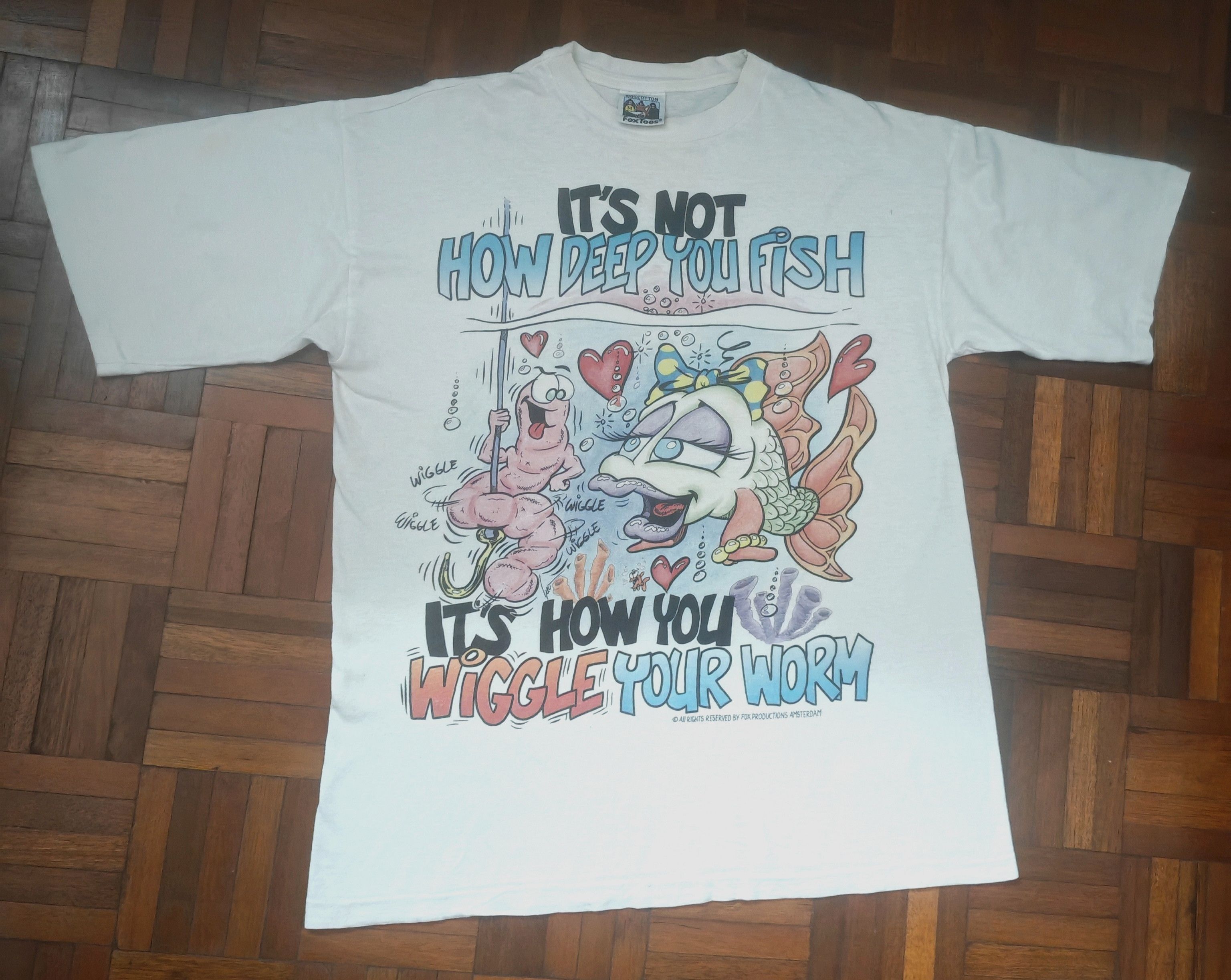 Vintage FoxTees Vintage Novelty Graphic Tee Single Stitch Size US M / EU 48-50 / 2 - 2 Thumbnail